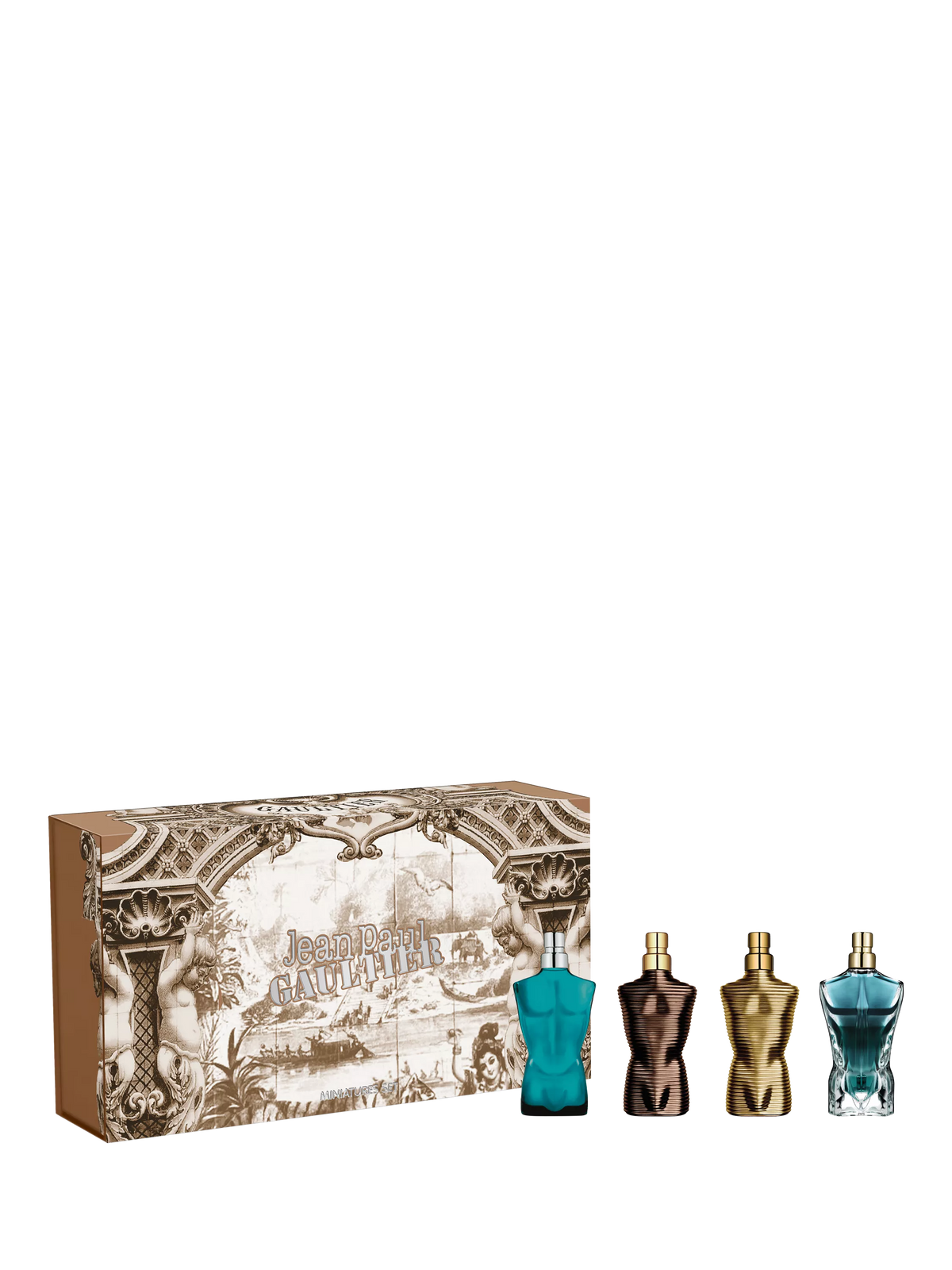 Jean Paul Gaultier Le Male miniature fragrance gift set 4x7ml, UK version