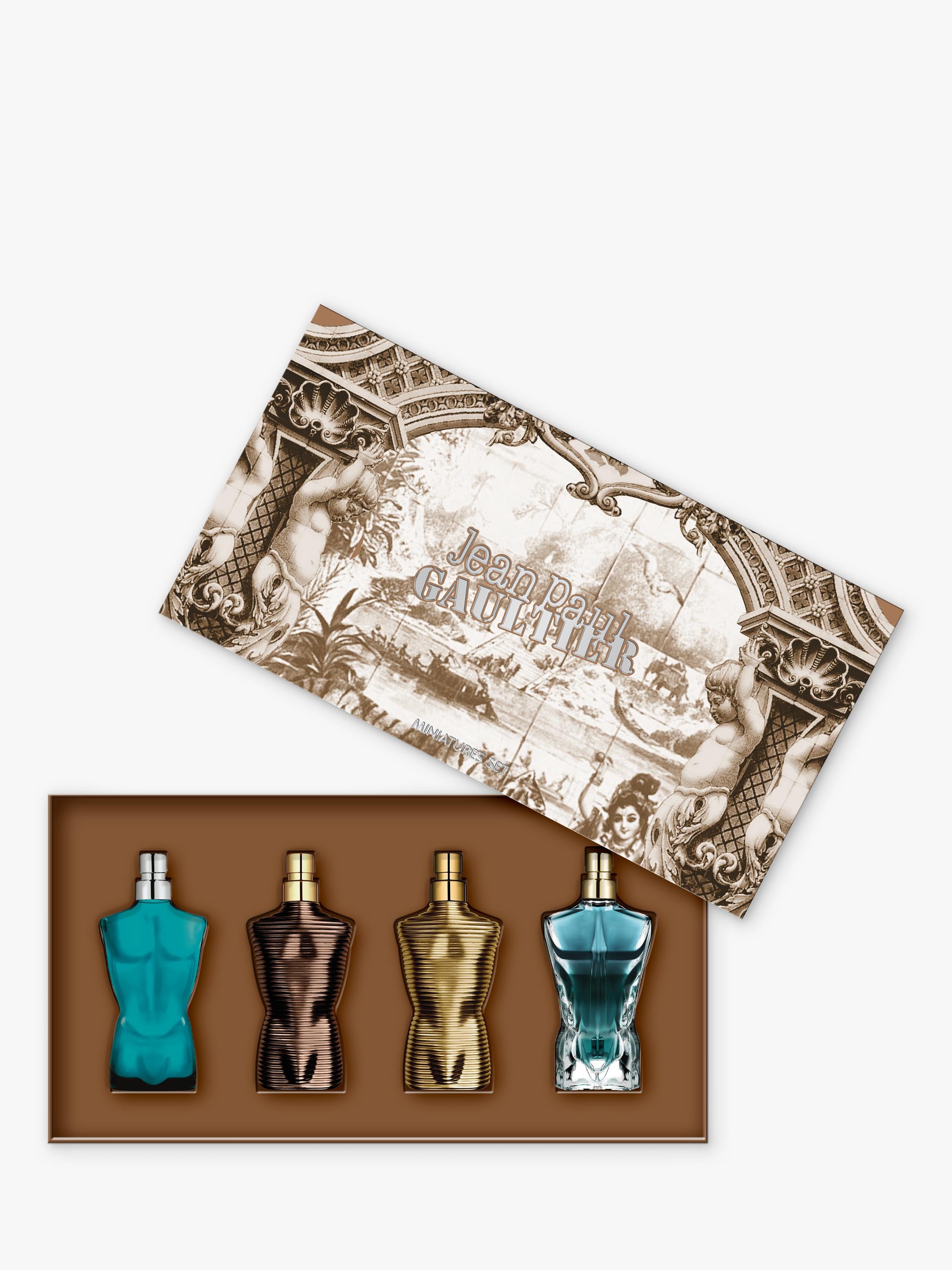Jean Paul Gaultier Le Male miniature fragrance gift set 4x7ml, UK version
