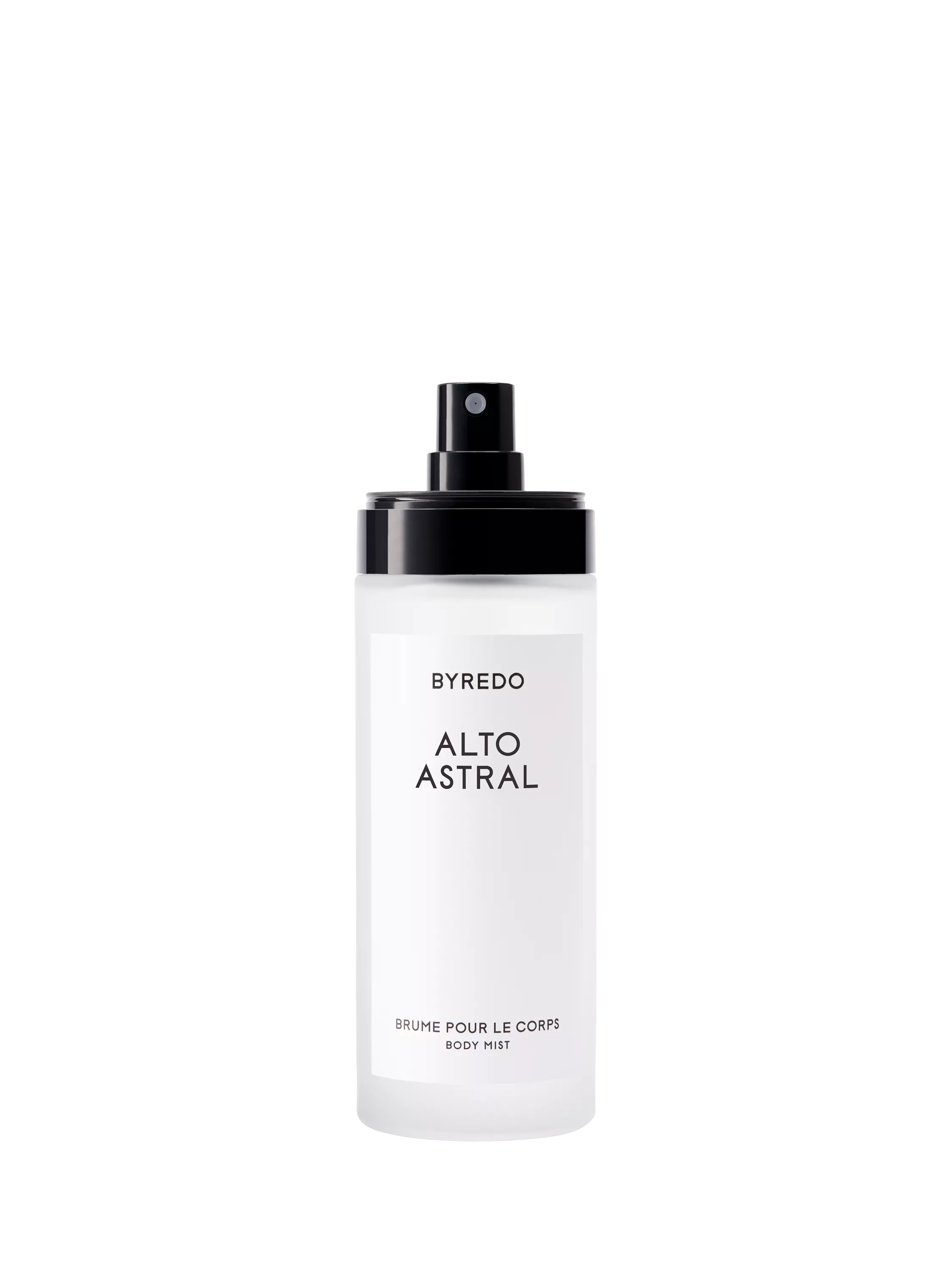 Byredo Alto Astral body mist 100ml bottle, UK version
