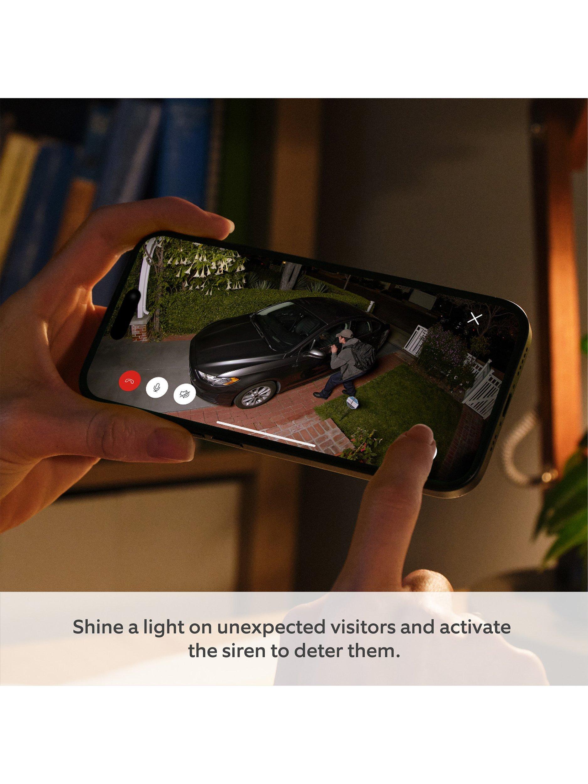 Ring Spotlight Cam Pro outdoor security camera - British product
