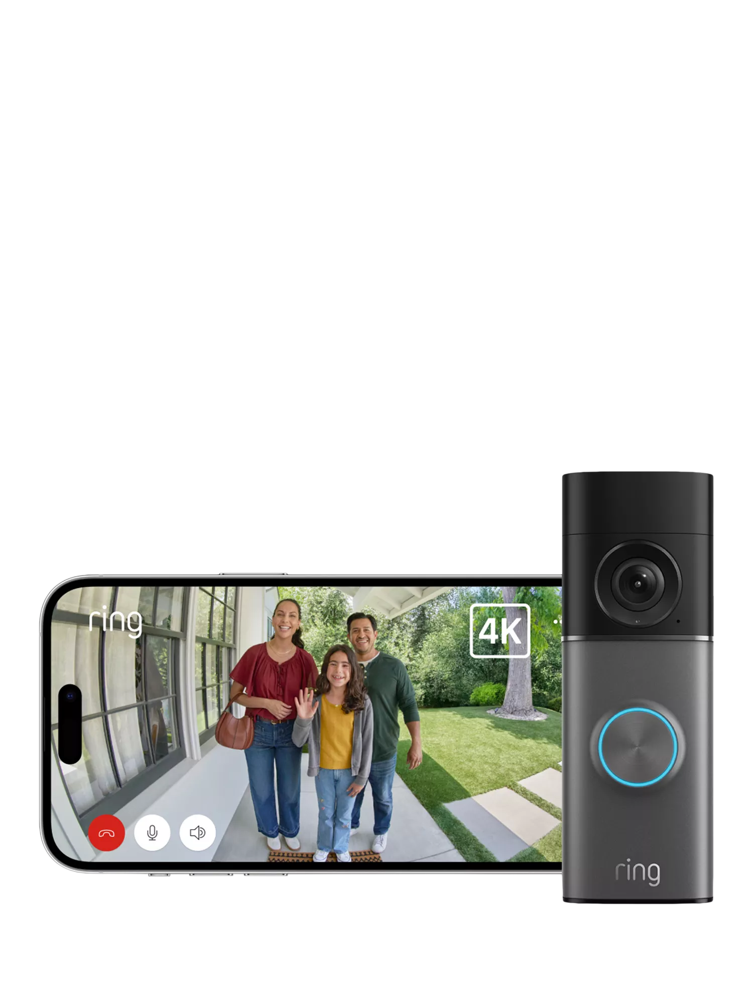Ring Wired Video Doorbell Pro Deep Silver 3rd gen, imported from the UK
