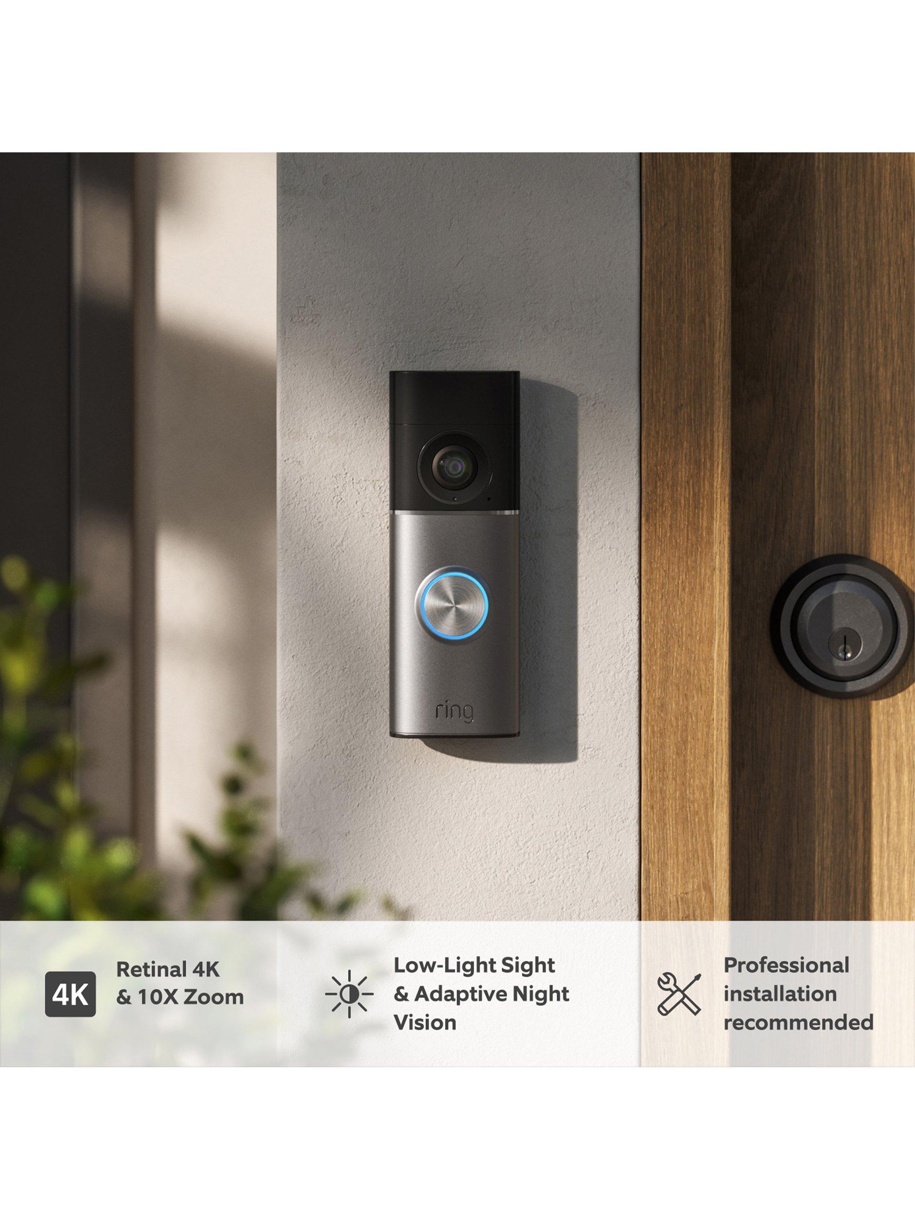 Ring Wired Video Doorbell Pro Deep Silver 3rd gen, imported from the UK