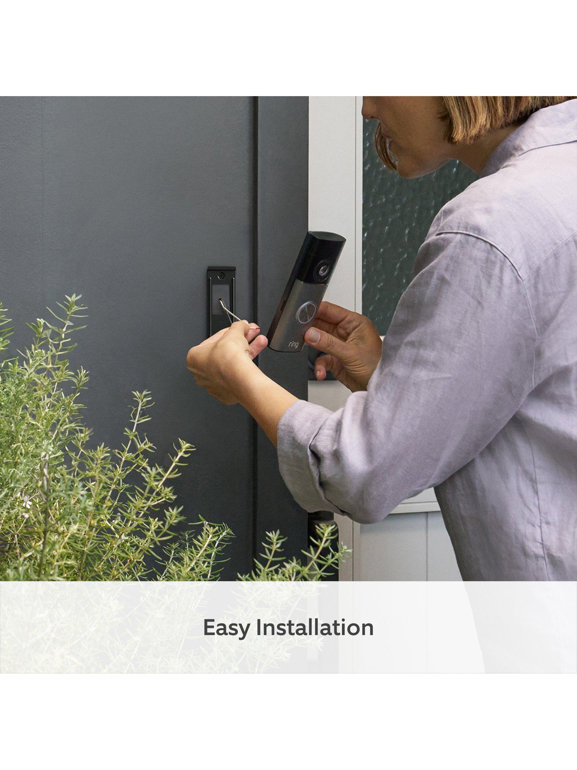 Ring Wired Video Doorbell Pro Deep Silver 3rd gen, imported from the UK