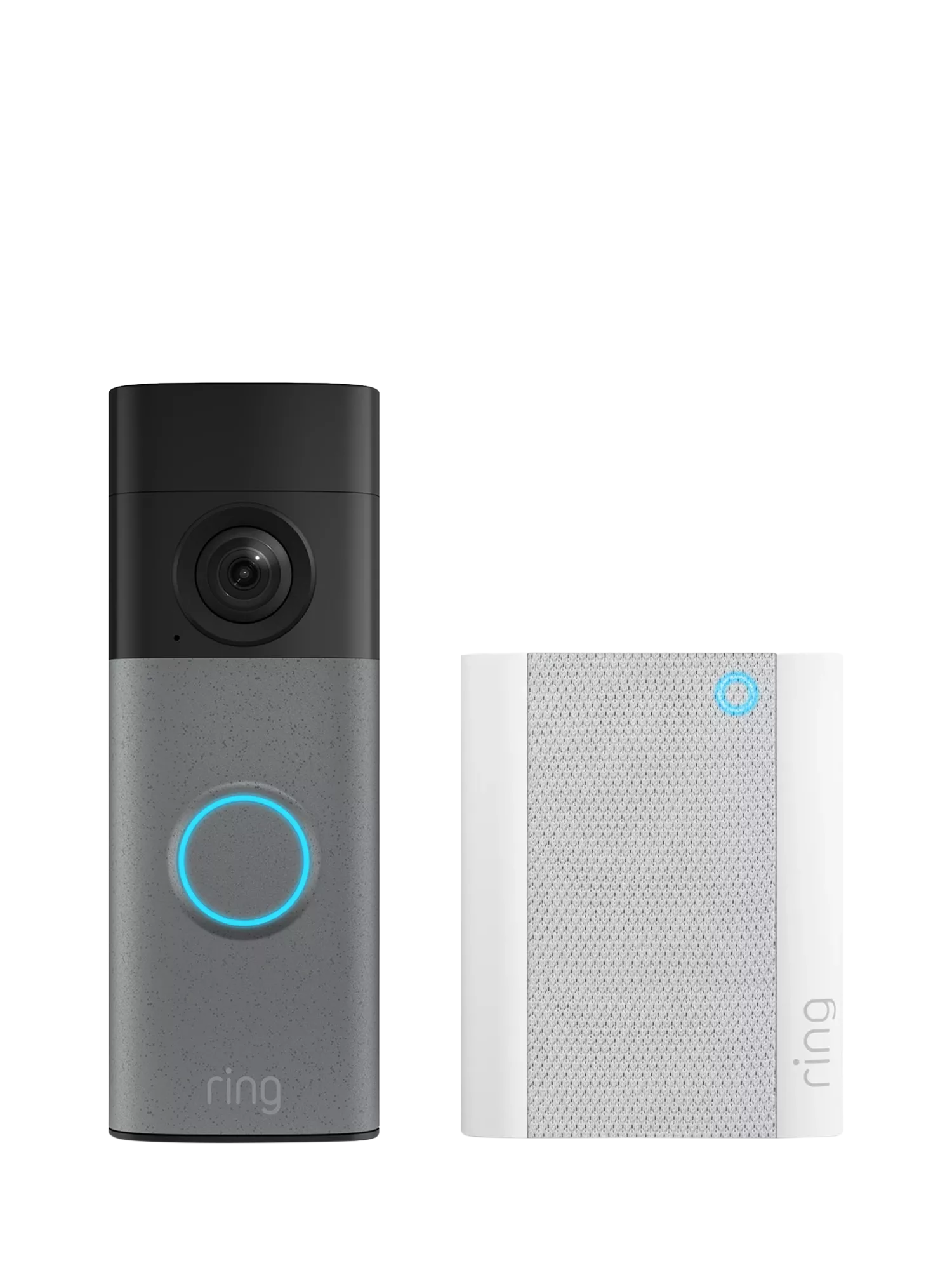 Ring battery video doorbell 2nd gen speckled grey - British product