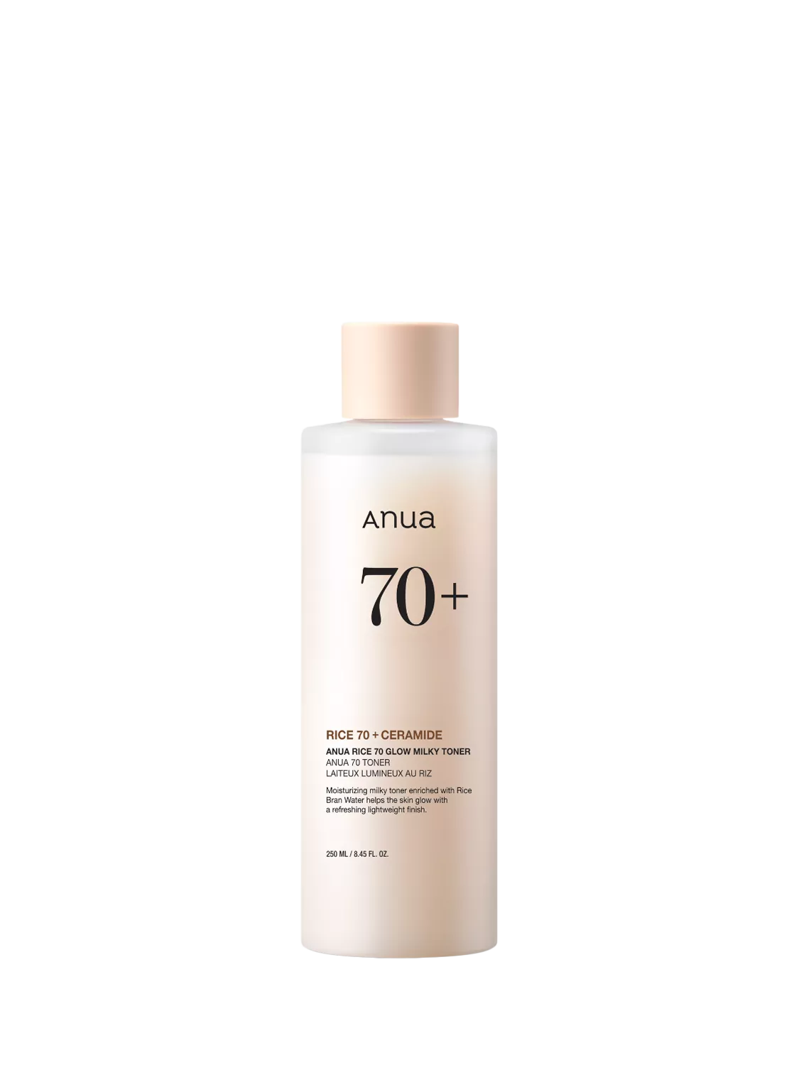 Anua Rice 70 Glow Milky Toner 250ml (British brand)