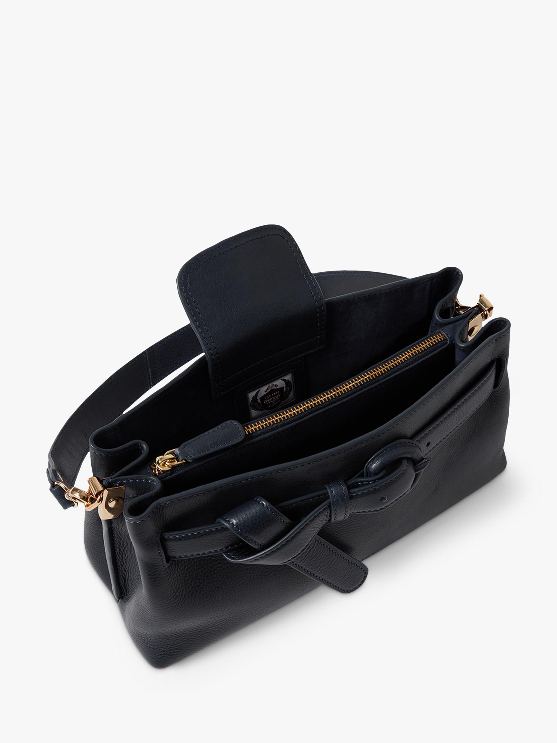 OSPREY LONDON East West leather shoulder bag (British brand)