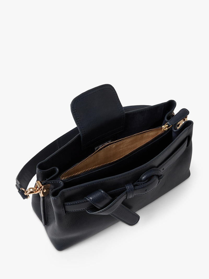 OSPREY LONDON East West leather shoulder bag (British brand)