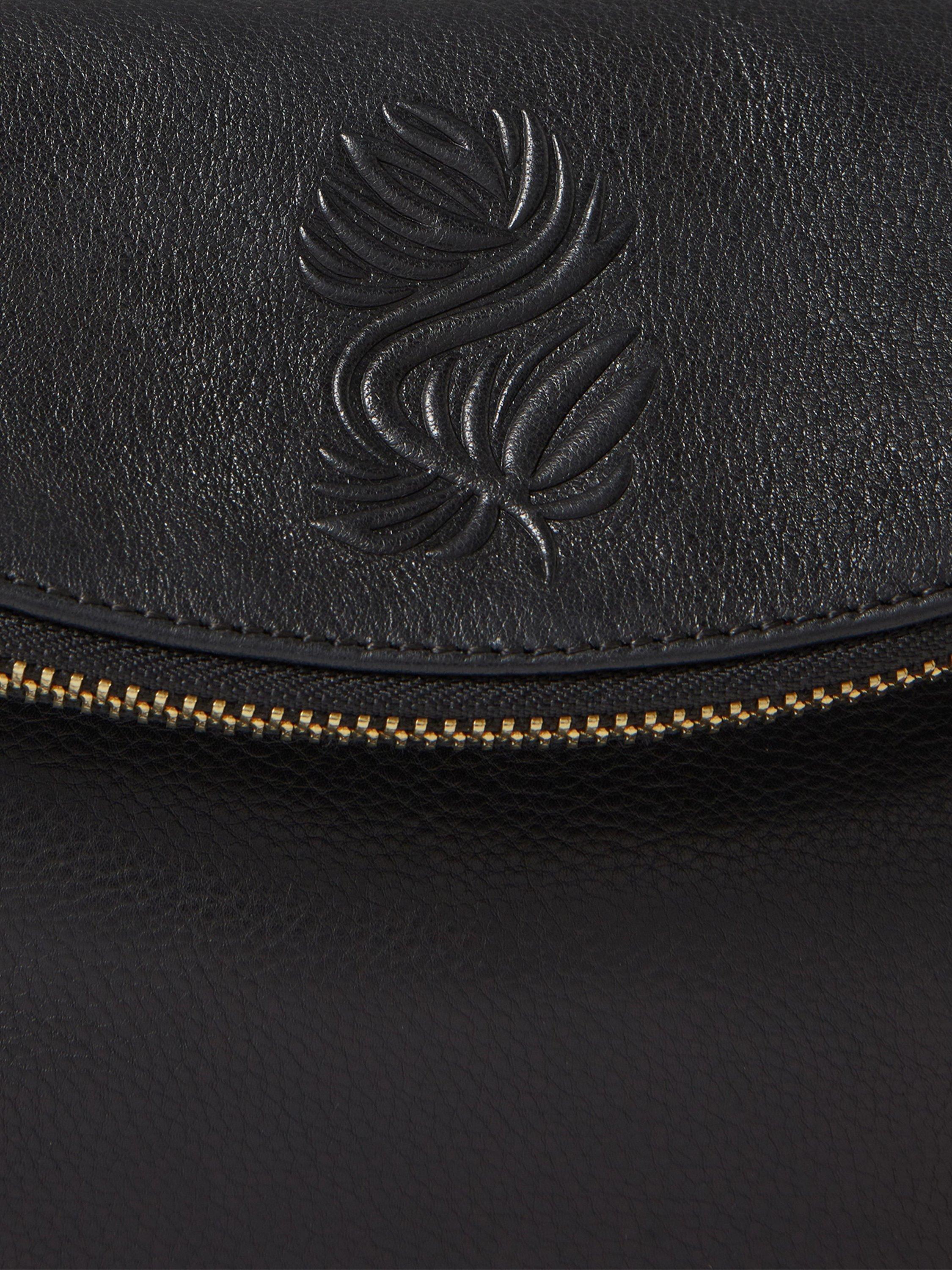 OSPREY LONDON Luxe Leather Milano Sling Bag, imported from the UK