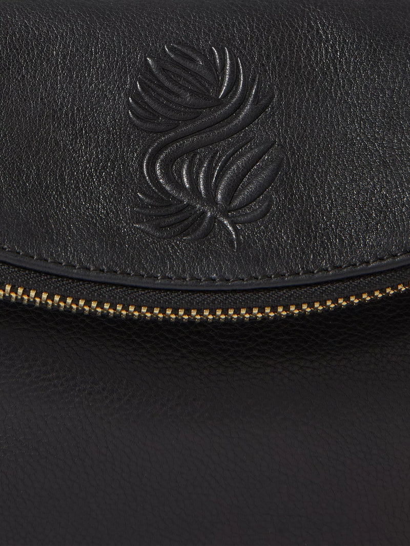 OSPREY LONDON Luxe Leather Milano Sling Bag, imported from the UK
