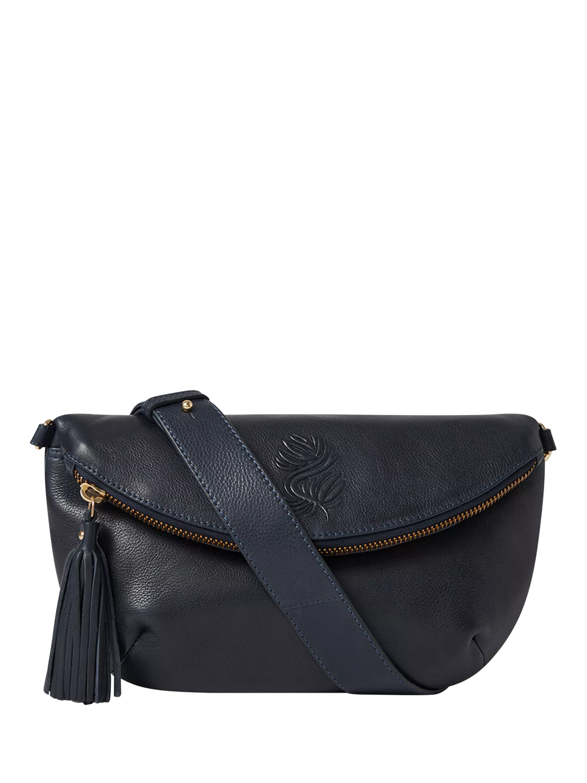 OSPREY LONDON Luxe Leather Milano Sling Bag, imported from the UK