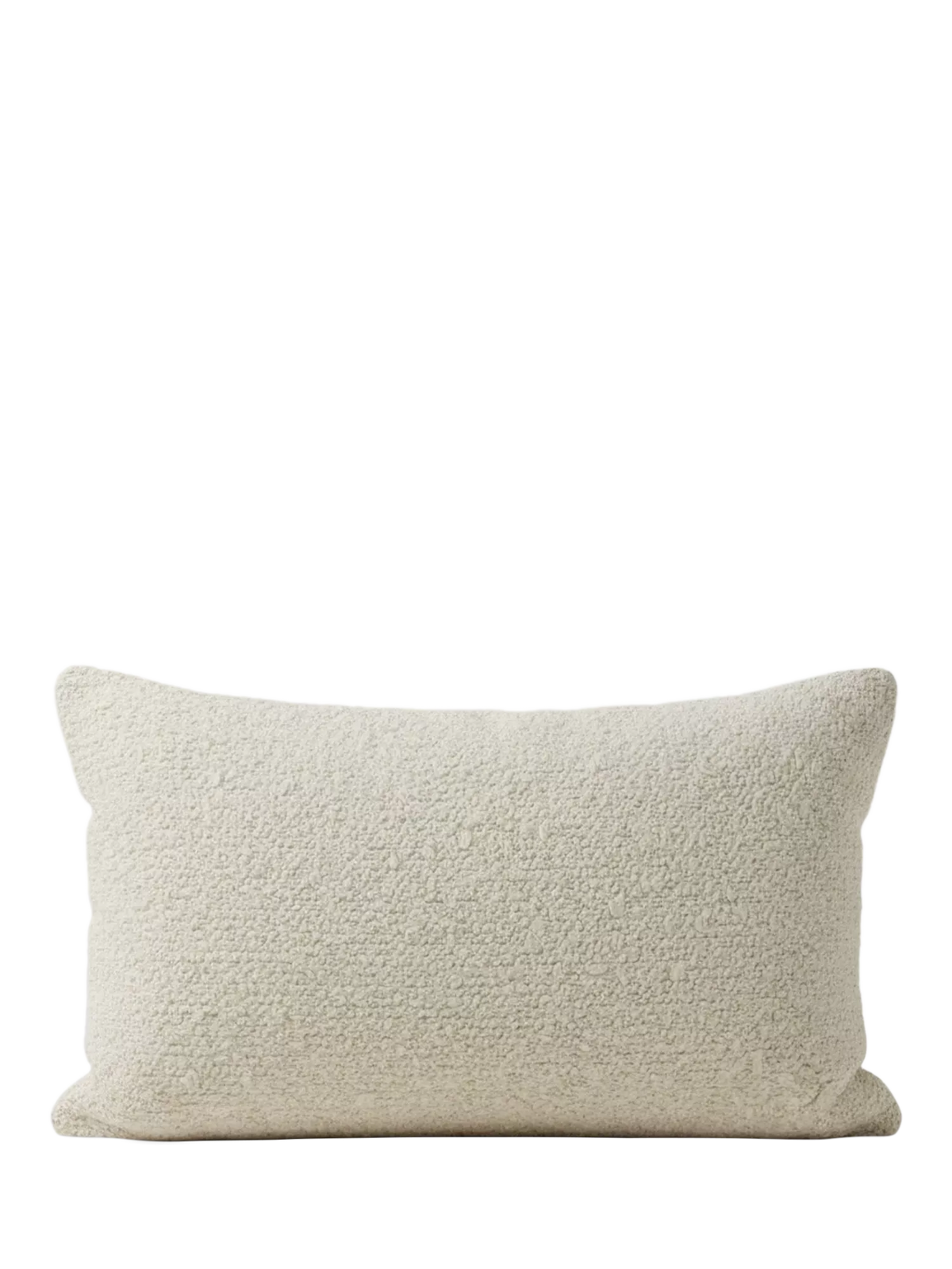 Truly Lombard bouclé rectangular cushion cover ecru, imported from the UK