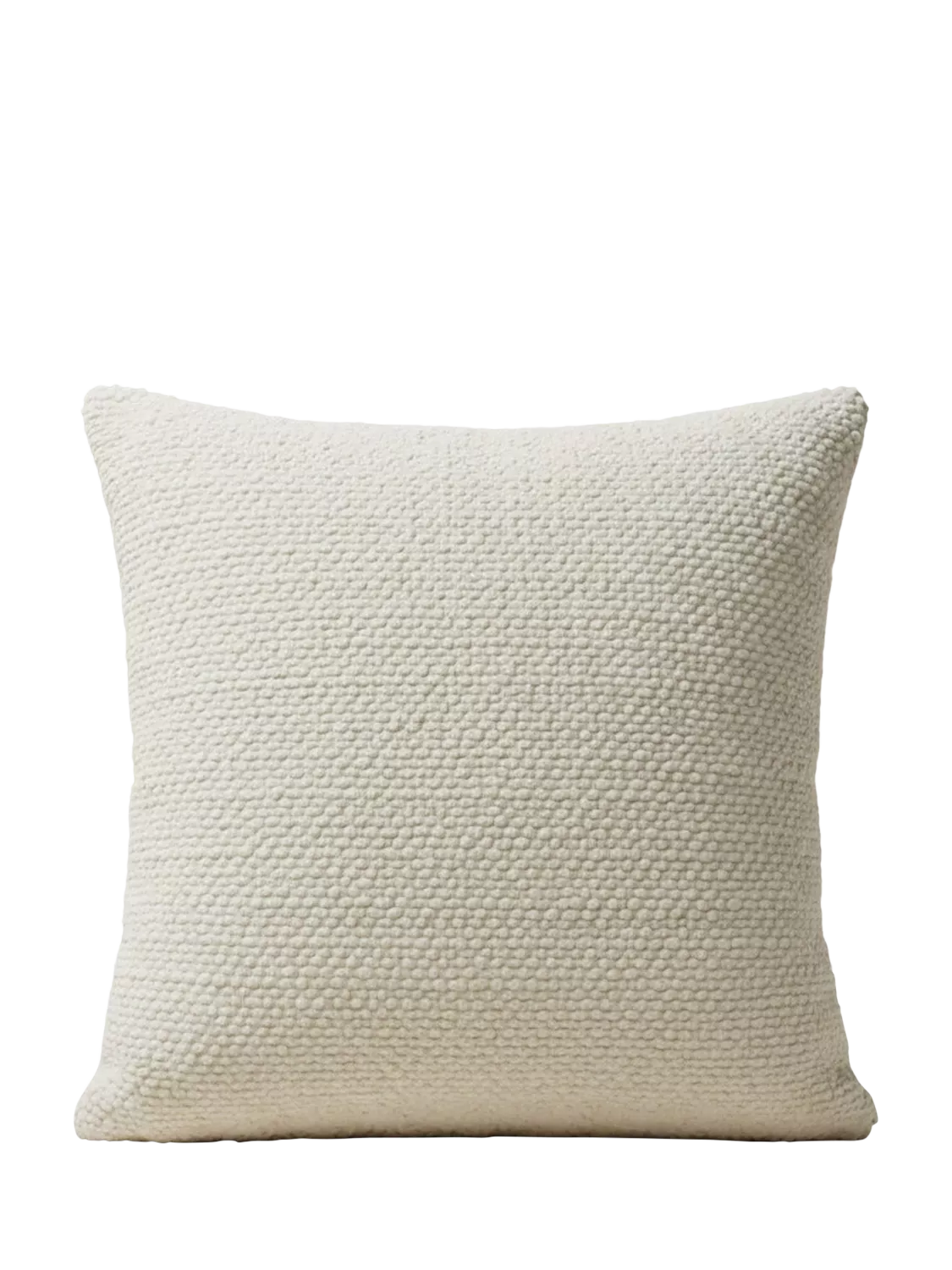 Truly Lombard boucle cushion cover ecru - British product
