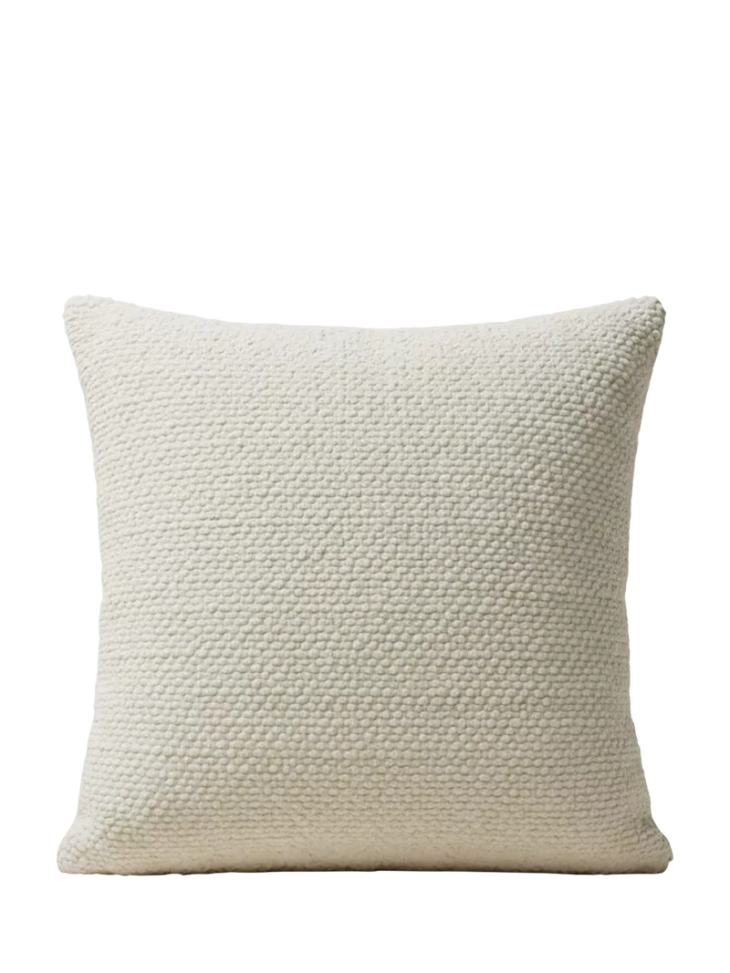 Truly Lombard boucle cushion cover ecru - British product