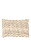 Truly Lombard Textured Cushion Cover Ecru 50x30cm, UK version