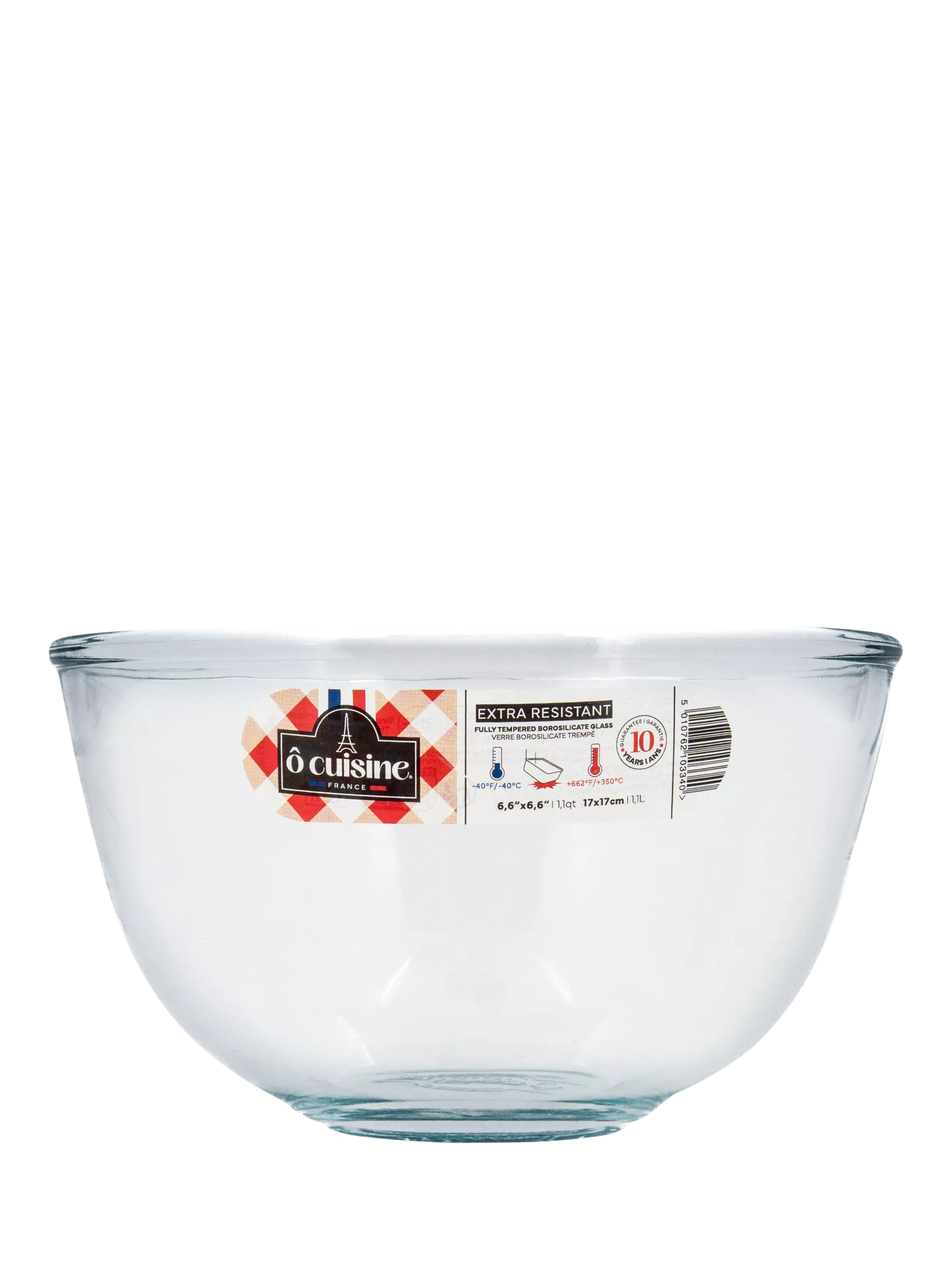 Ôcuisine glass mixing bowl 1.1L (British brand)