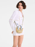 Longchamp Le Panier Pliage basket bag almond green, UK version