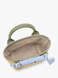 Longchamp Le Panier Pliage basket bag almond green, UK version