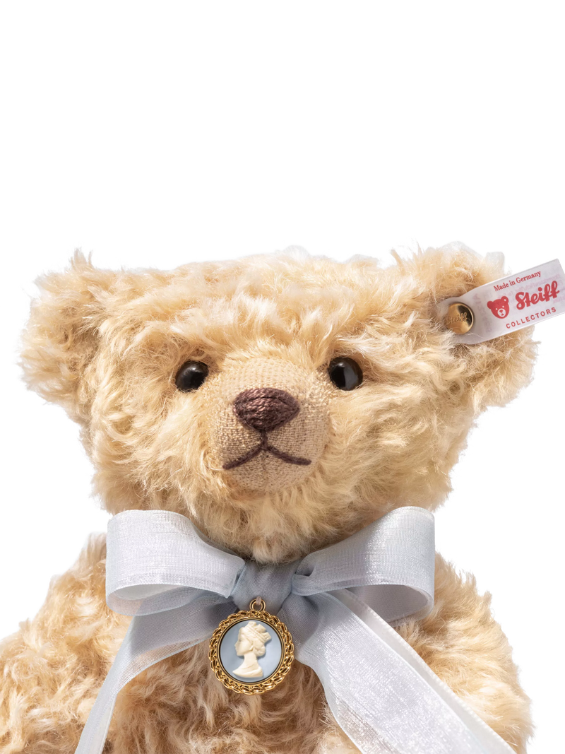 Steiff Queen Elizabeth II centenary teddy bear beige mohair (British brand)