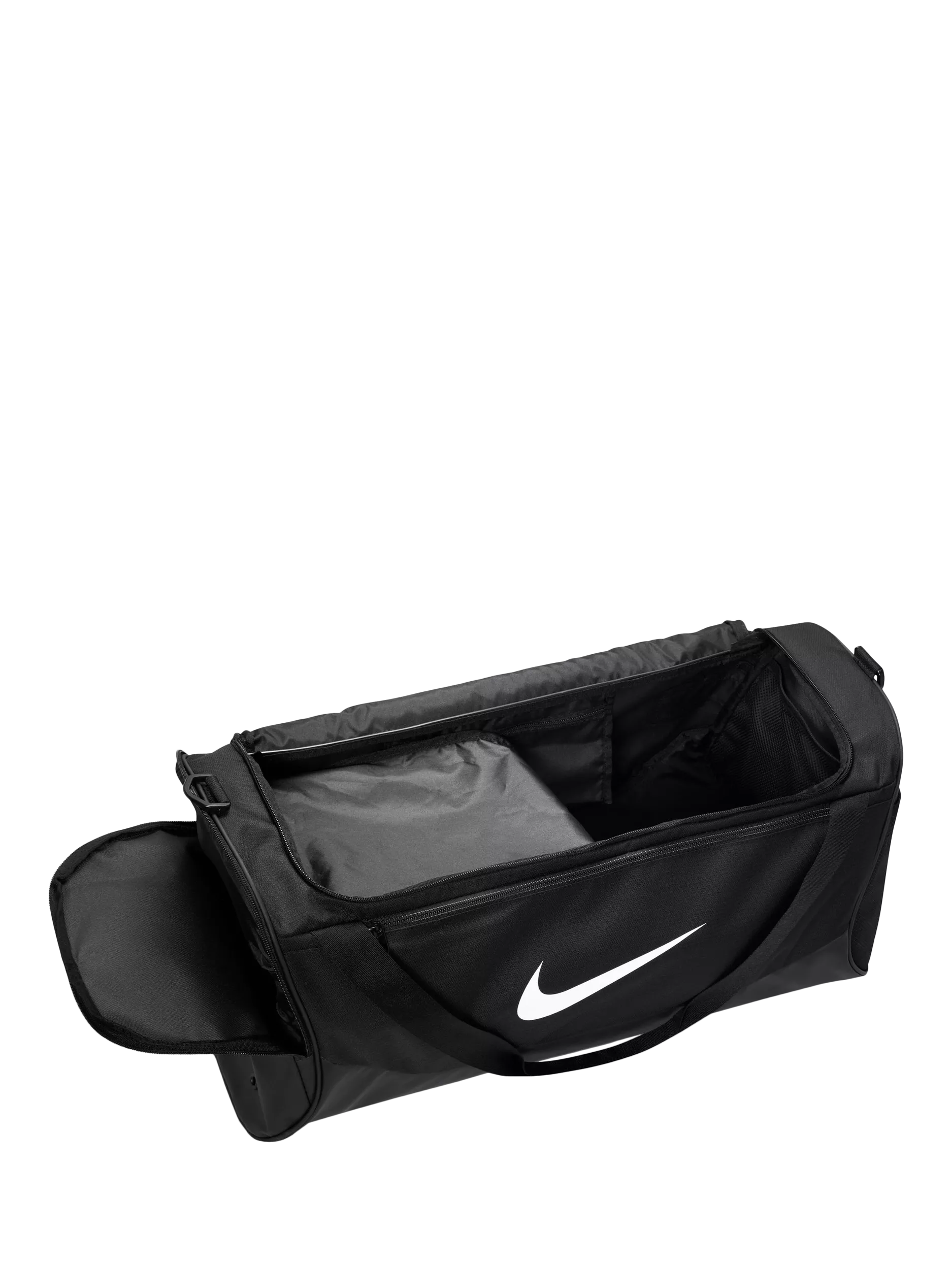 Nike KL Sub 7 gym holdall in black and white (British brand)