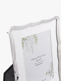 Laura Ashley photo frame polished nickel 5x7 inch - British product