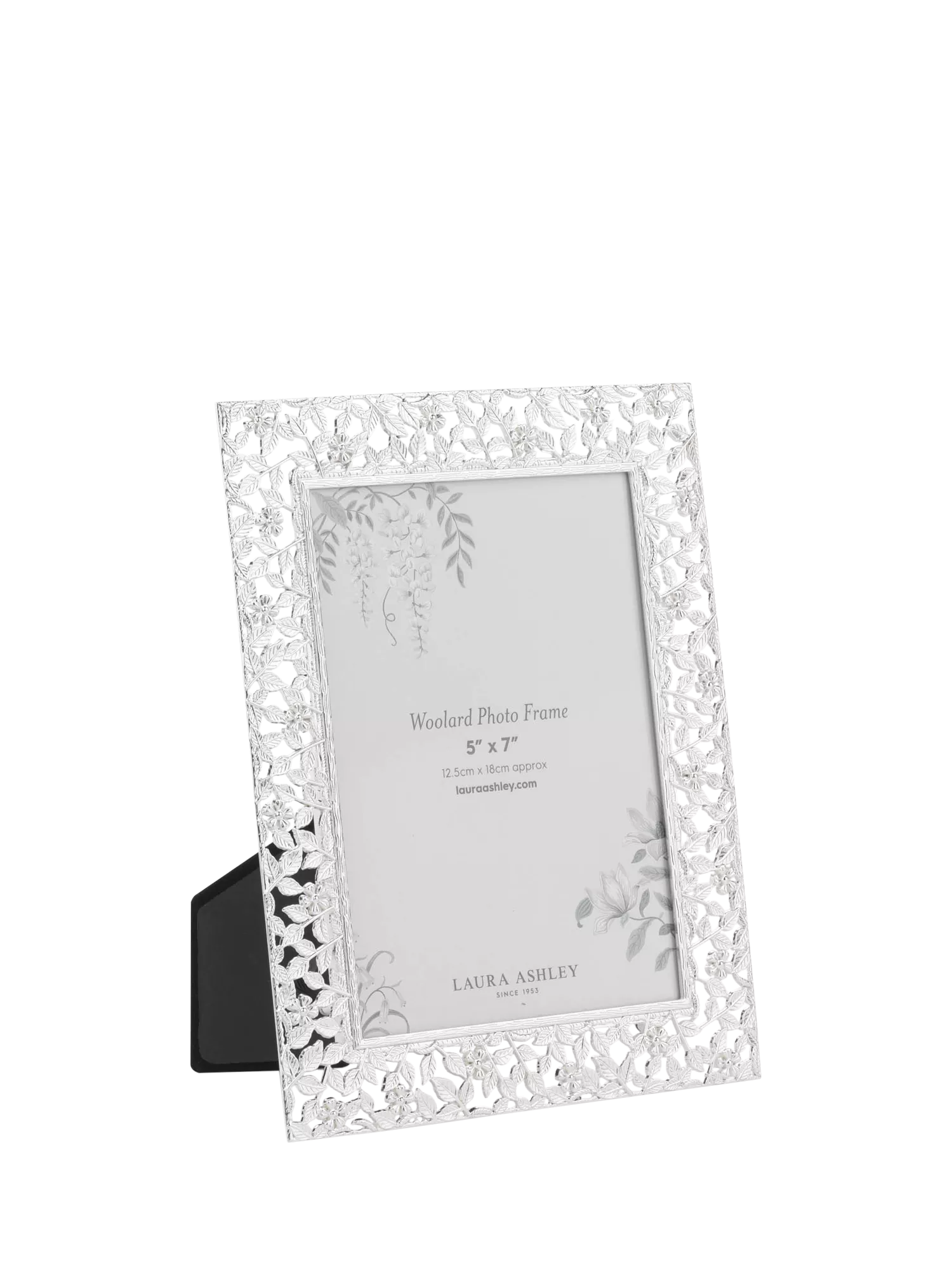 Laura Ashley silver plated photo frame 5x7 - British product