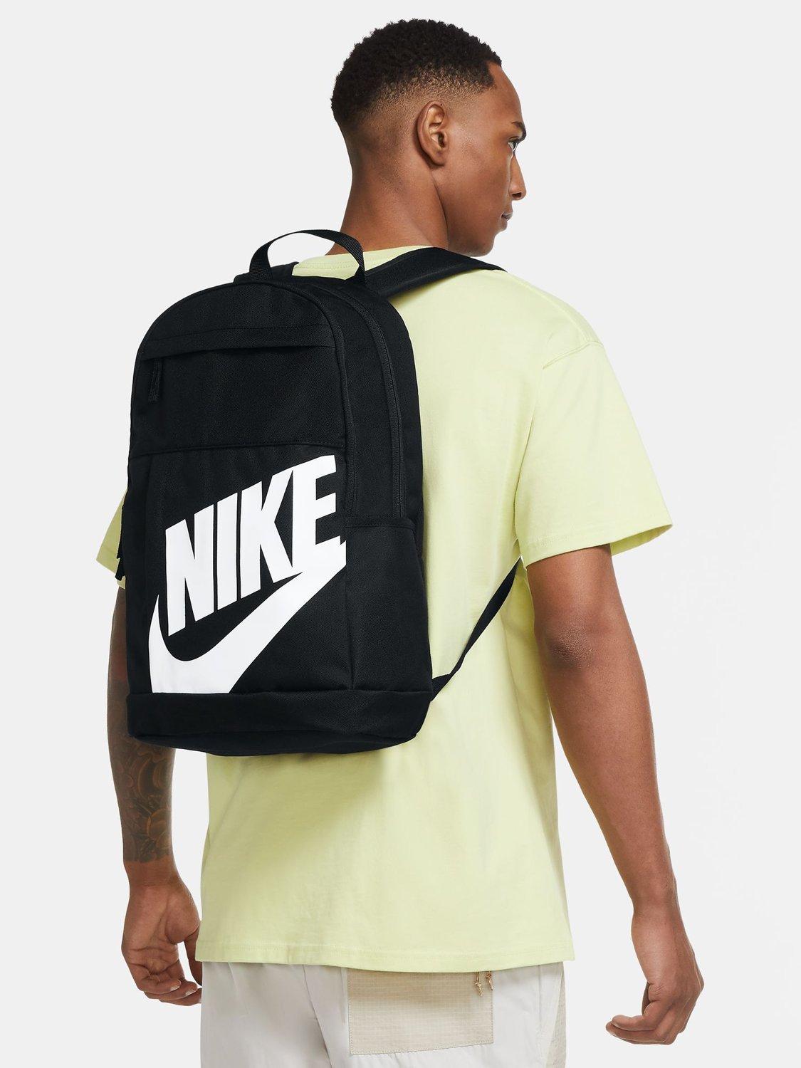 Nike Elemental Backpack in Black and White, UK version