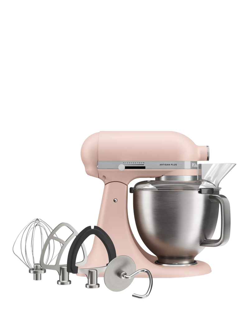 KitchenAid Artisan Plus stand mixer 4.7L feather pink (British brand)