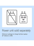 Microsoft Surface Laptop 13.8 inch in black, imported from the UK