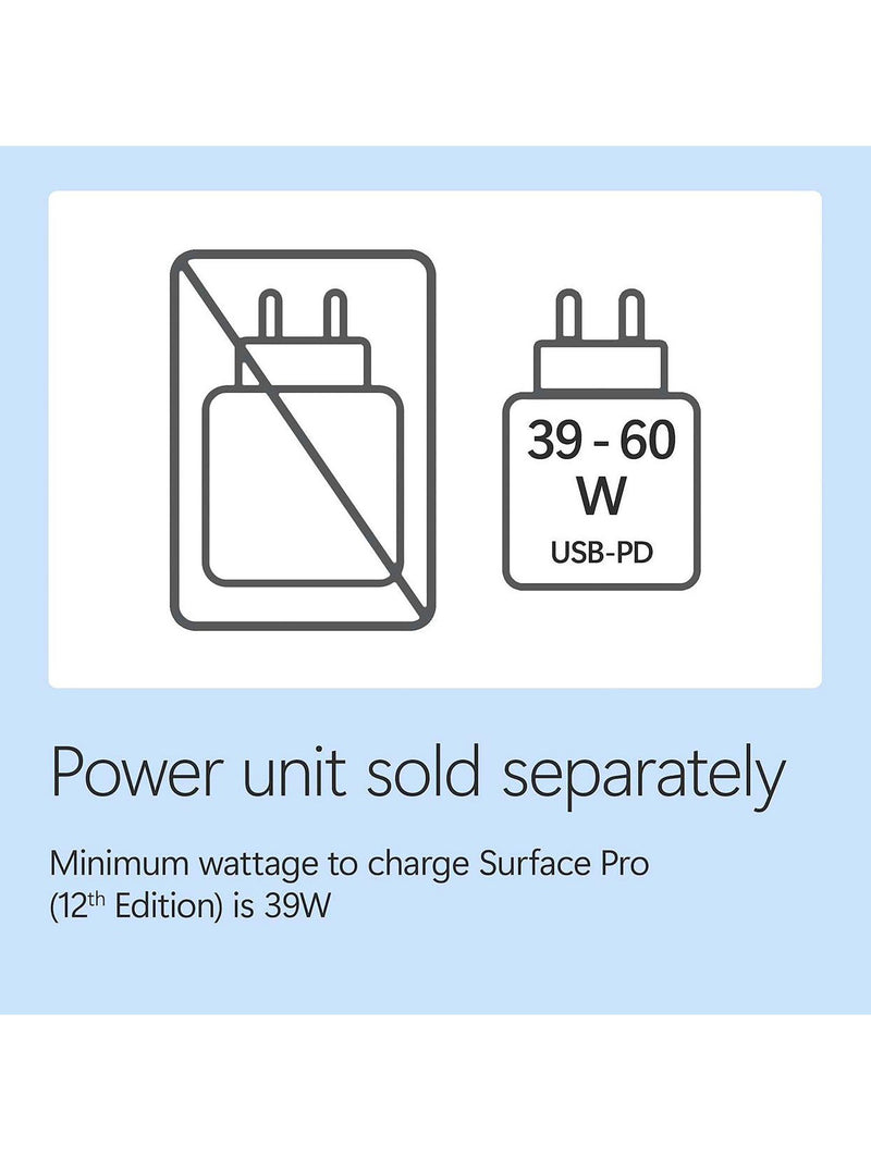 Microsoft Surface Pro 13-inch laptop 16GB RAM 512GB SSD, imported from the UK