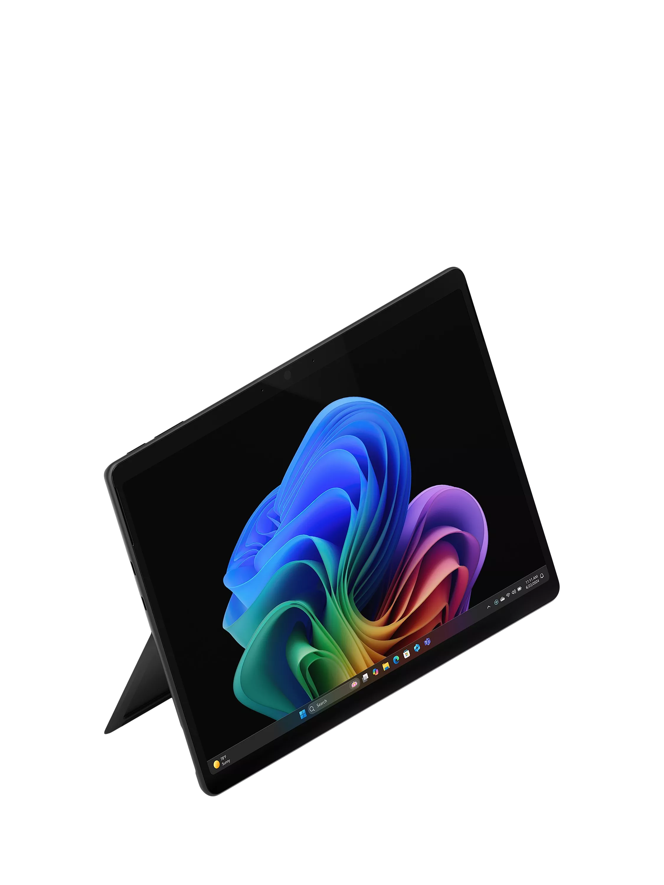 Microsoft Surface Pro 13 laptop with keyboard black, UK version