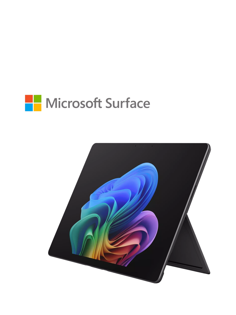 Microsoft Surface Pro 13 laptop with keyboard black, UK version