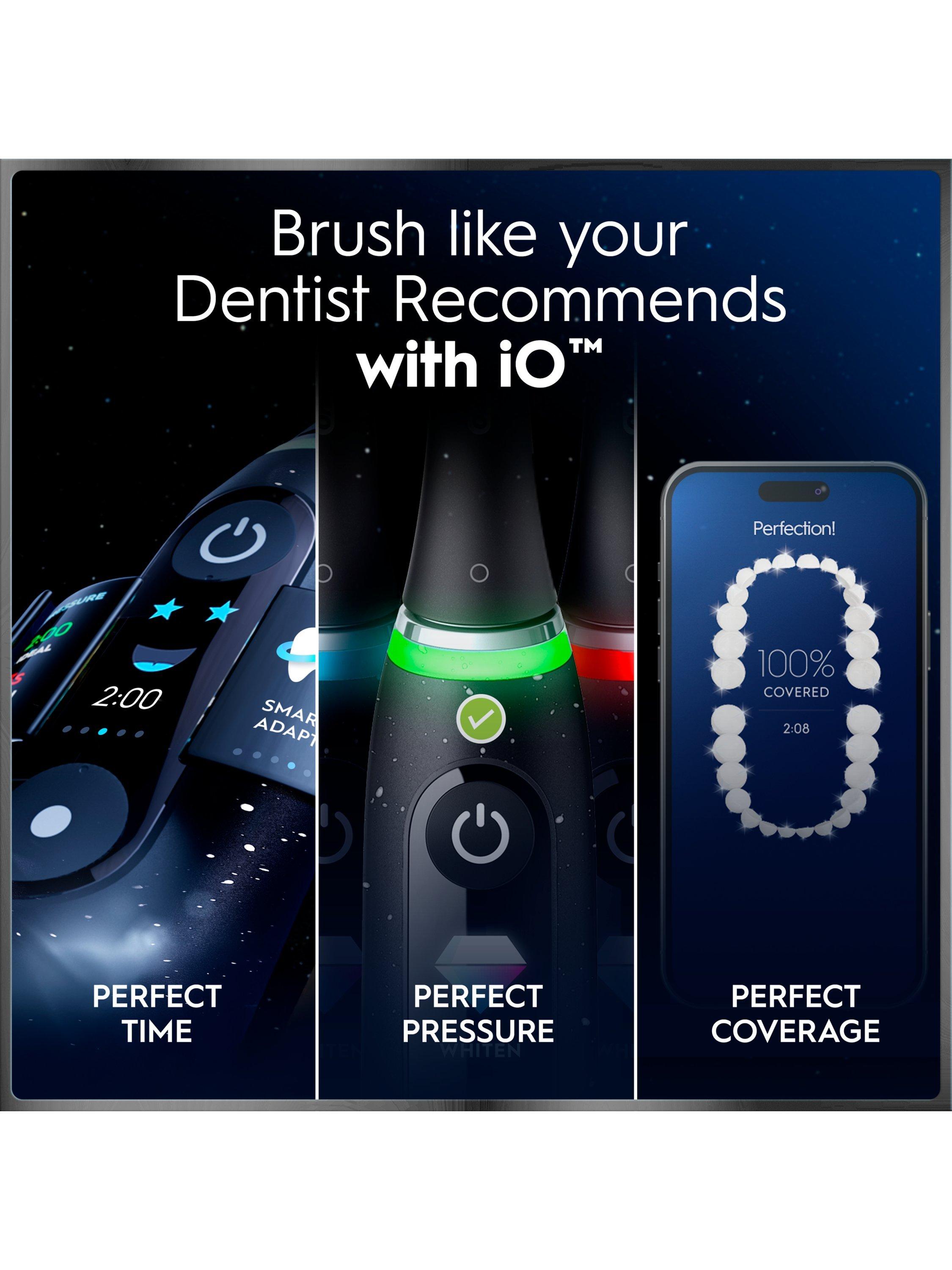 Oral-B iO10 electric toothbrush Cosmic Black (British brand)