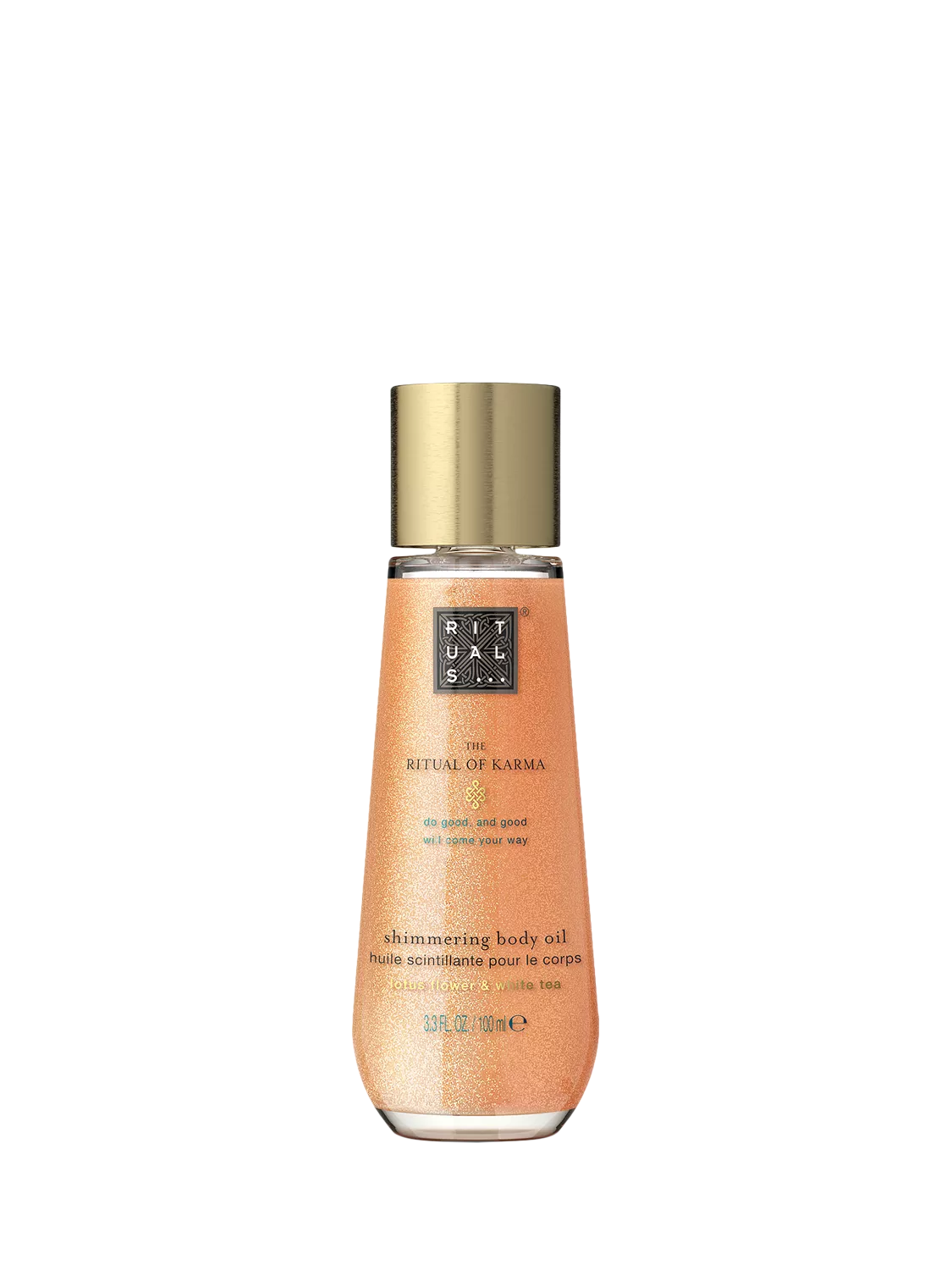 Rituals shimmering body oil 100ml, UK version