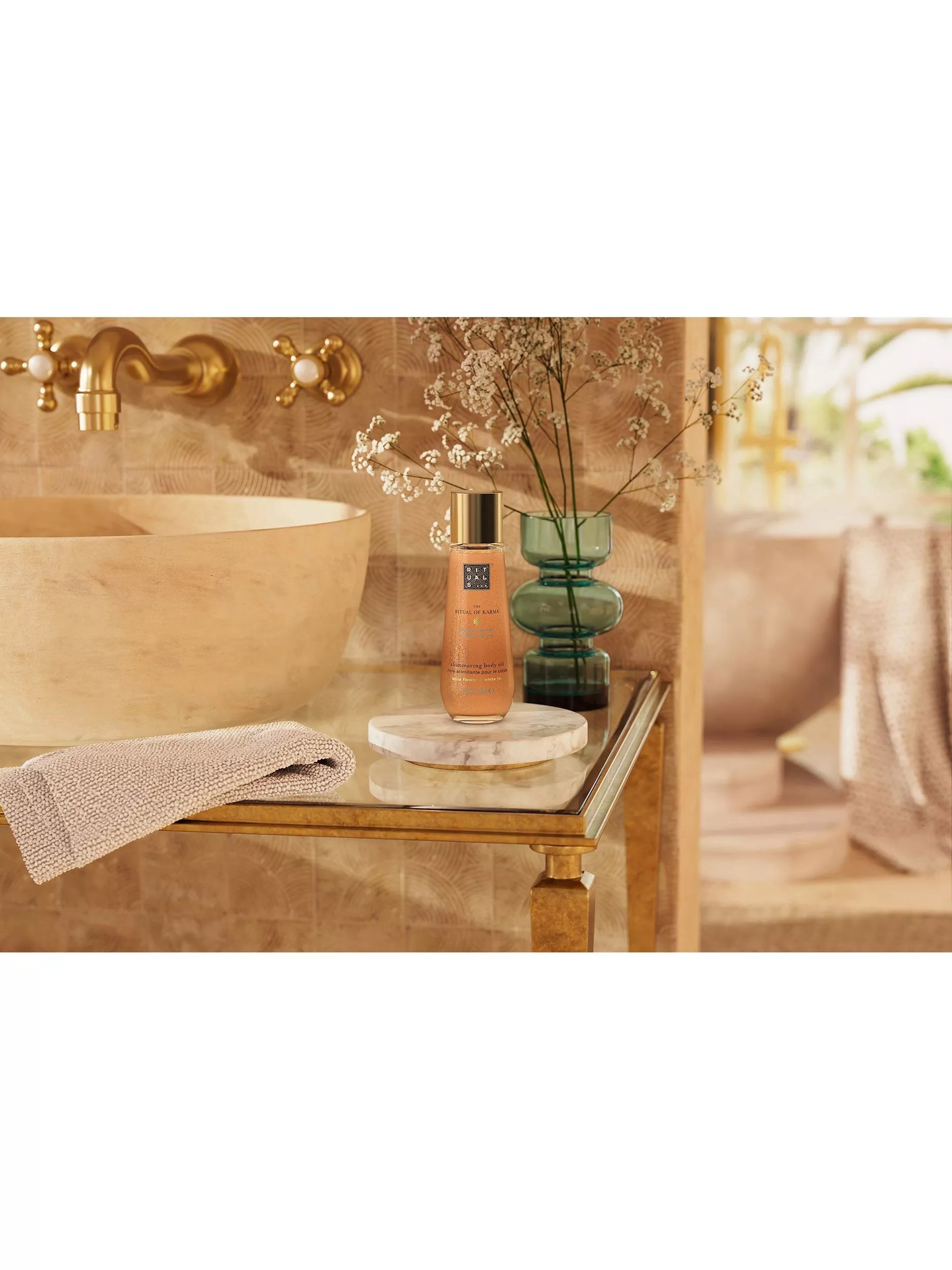Rituals shimmering body oil 100ml, UK version