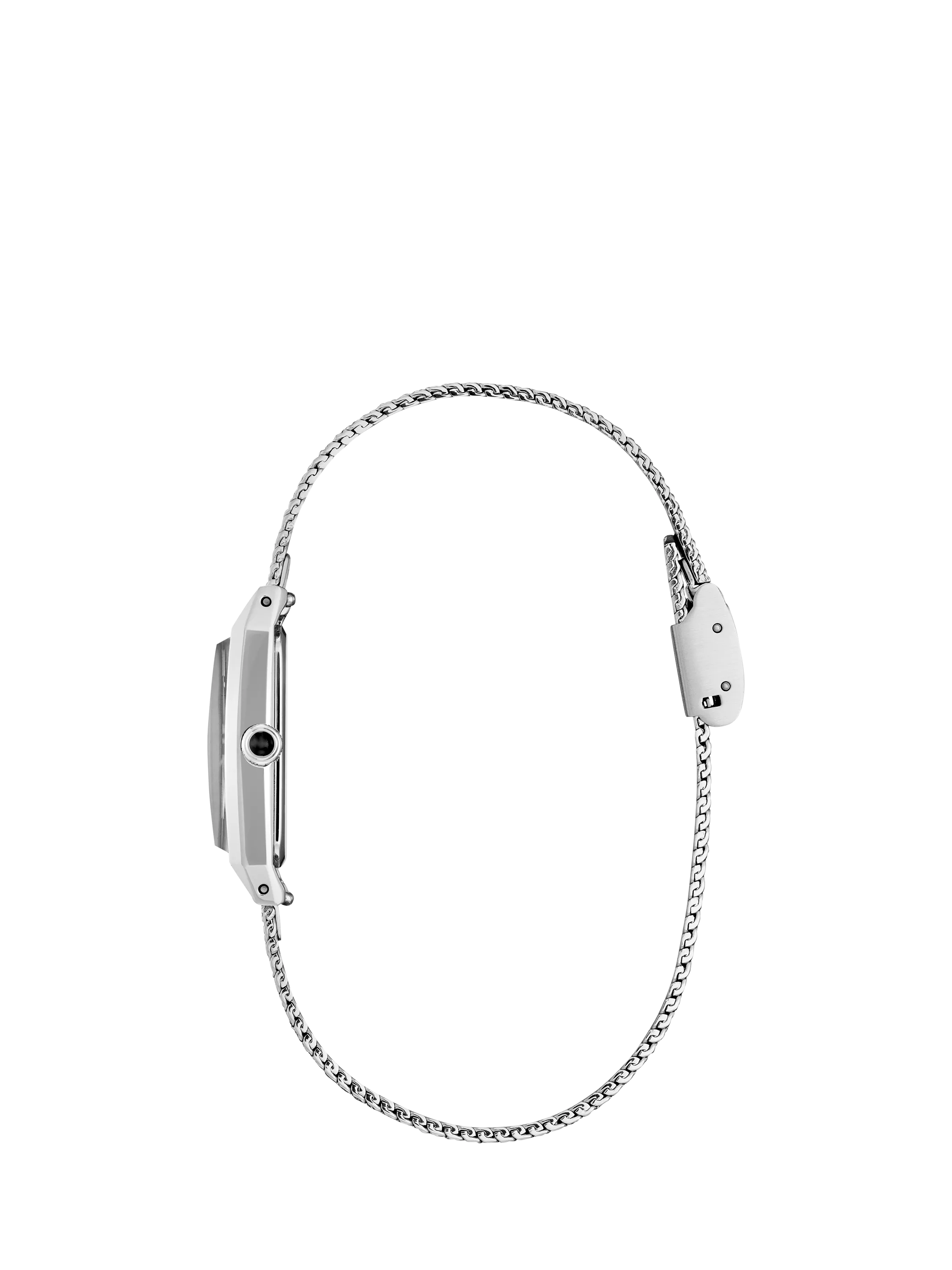 Citizen Fio women's rectangular watch with stainless steel strap, UK version