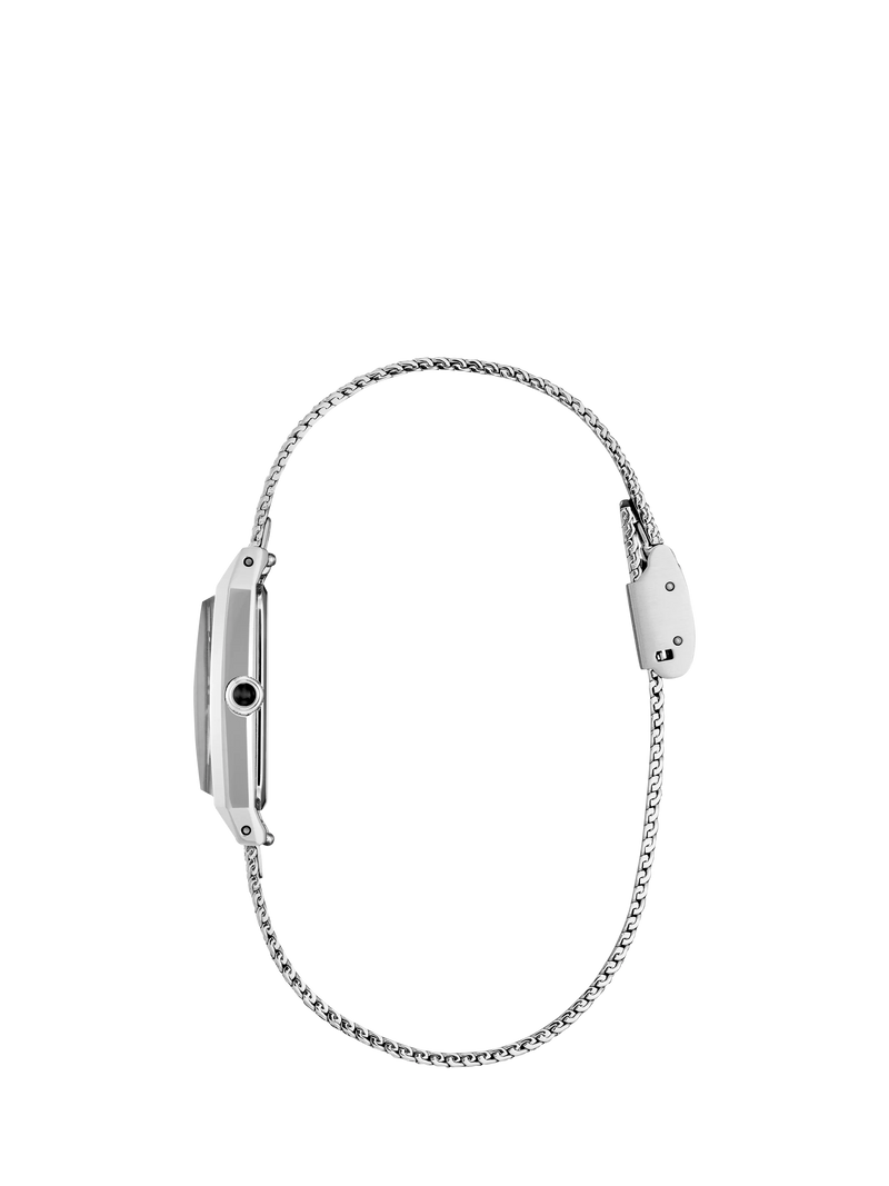 Citizen Fio women's rectangular watch with stainless steel strap, UK version