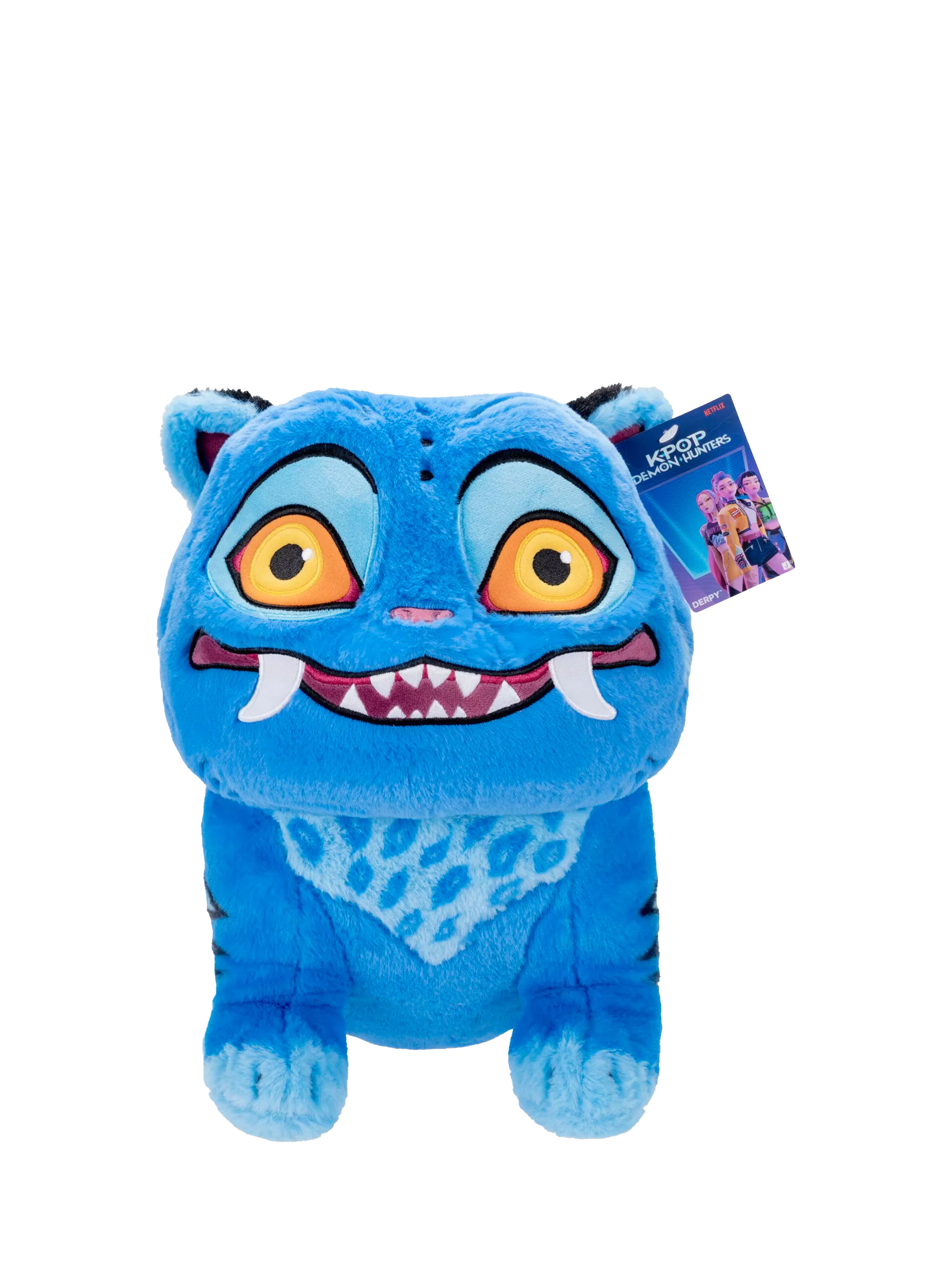 K-Pop Demon Hunters Derpy Tiger plush toy 12 inch - British product