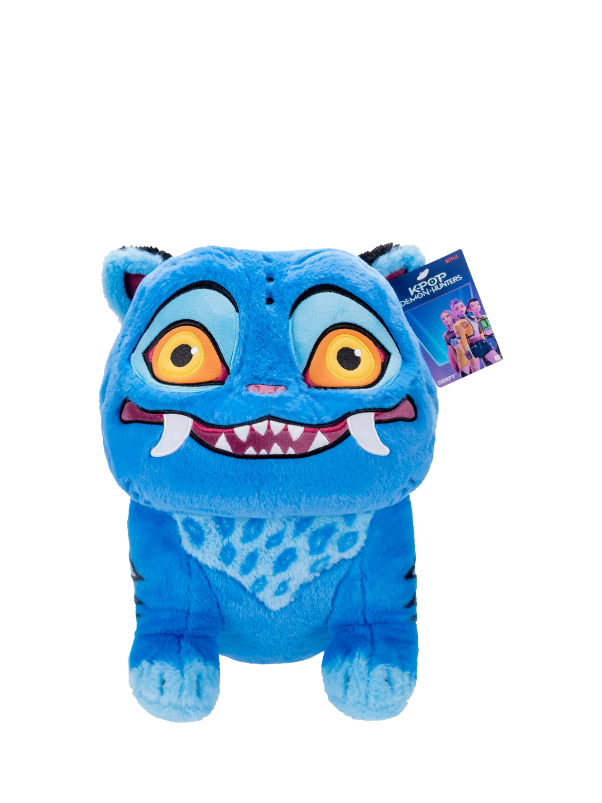 K-Pop Demon Hunters Derpy Tiger plush toy 12 inch - British product