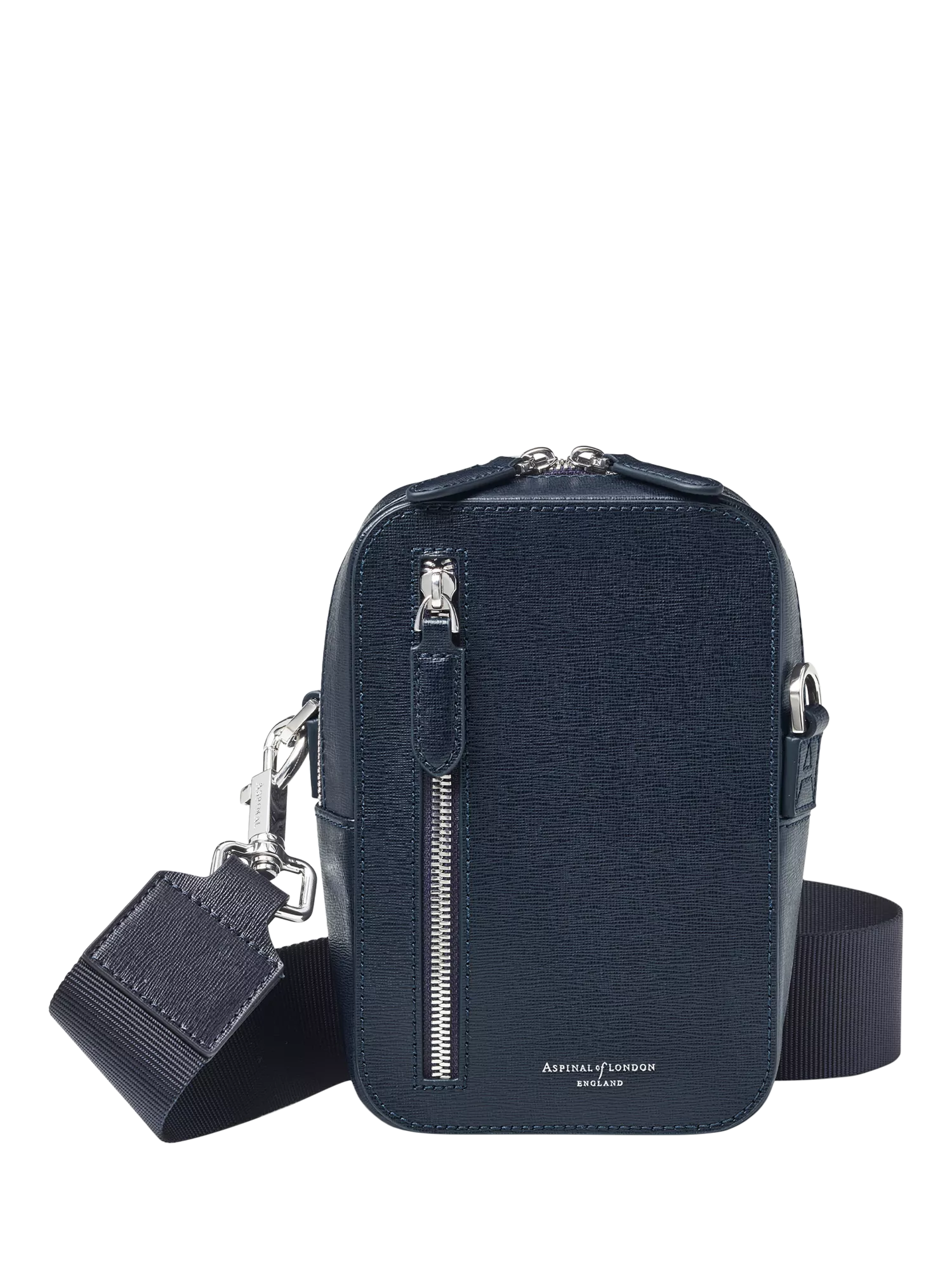 Aspinal of London Reporter North South crossbody bag, imported from the UK