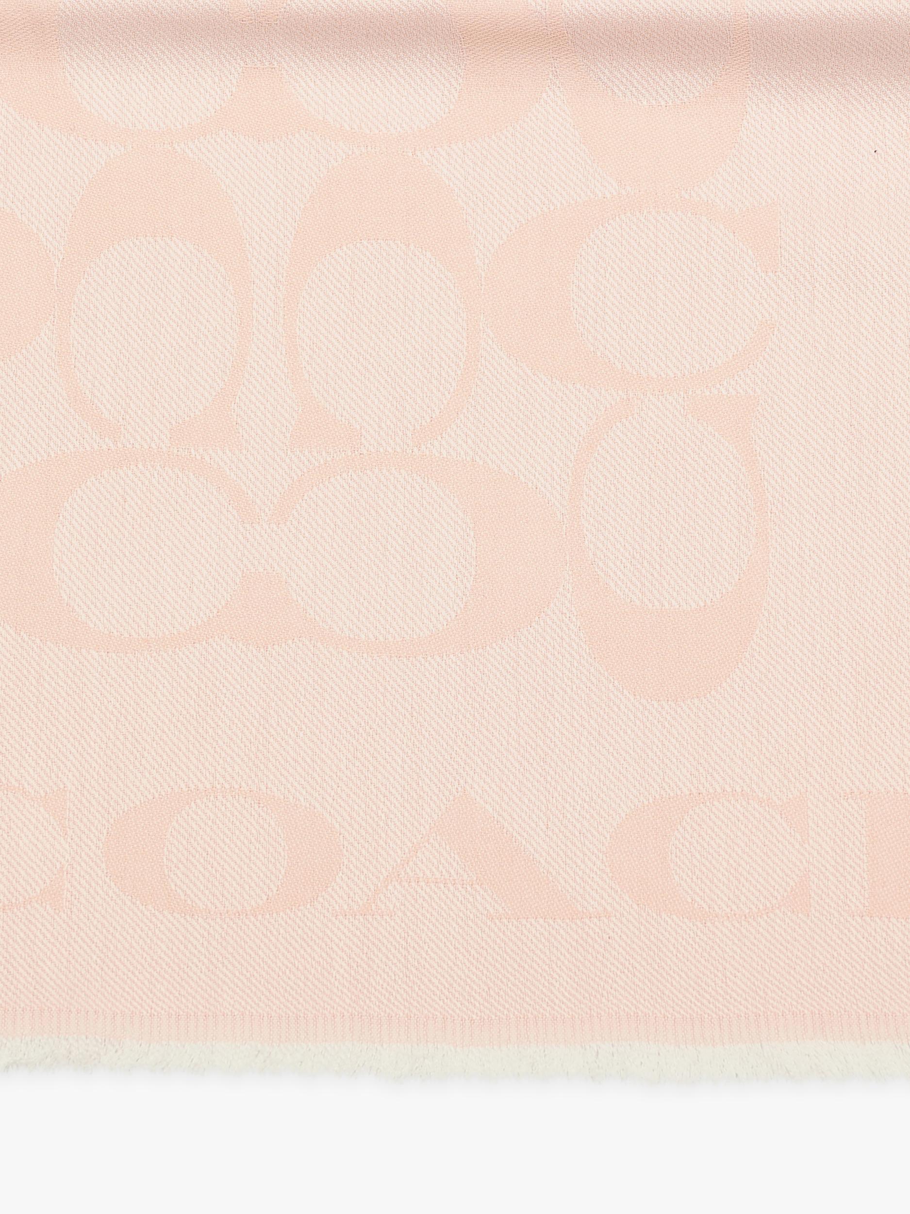 Coach silk blend scarf blush - British product