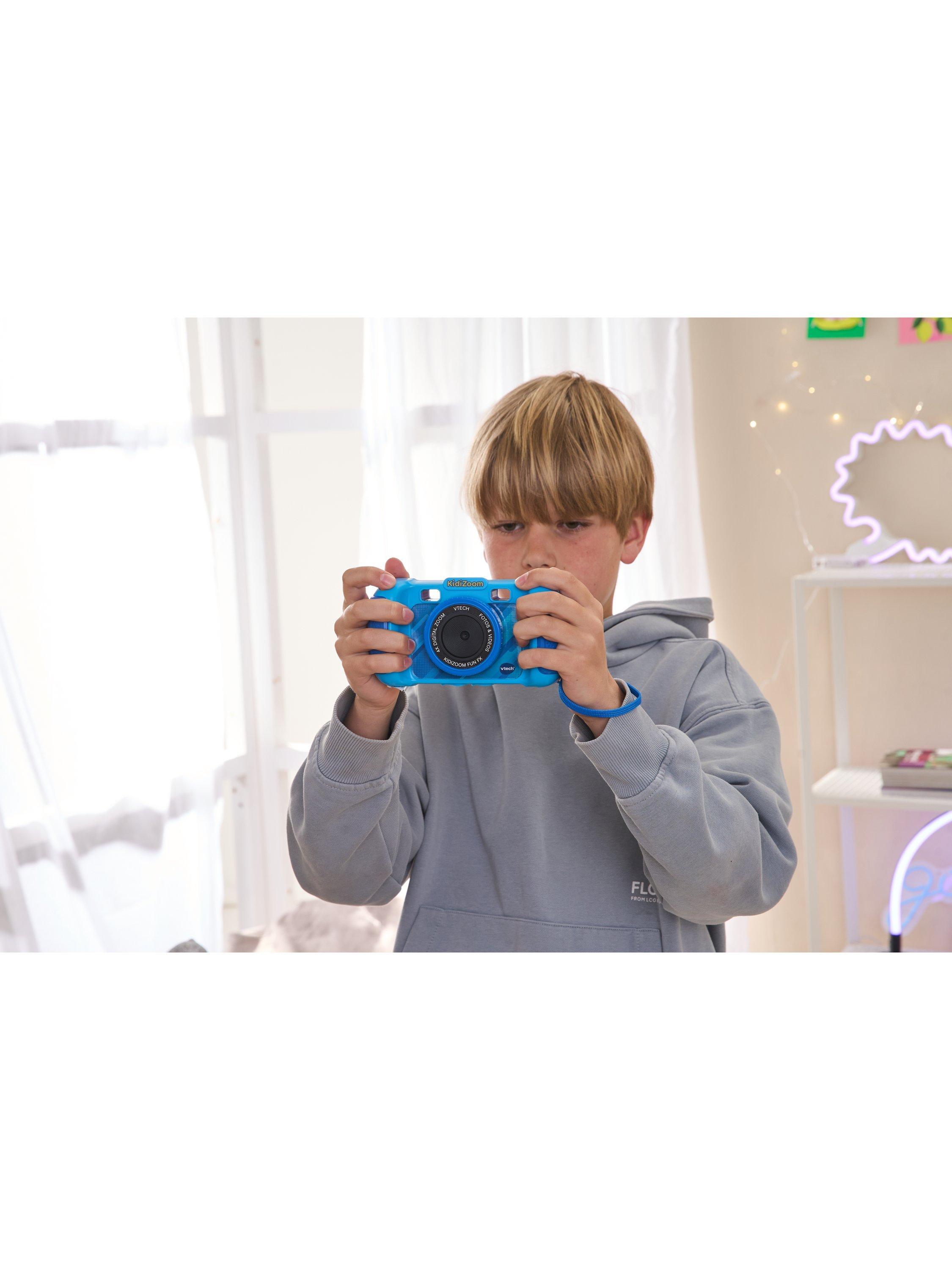 VTech KidiZoom Fun FX Camera blue kids toy camera (British brand)