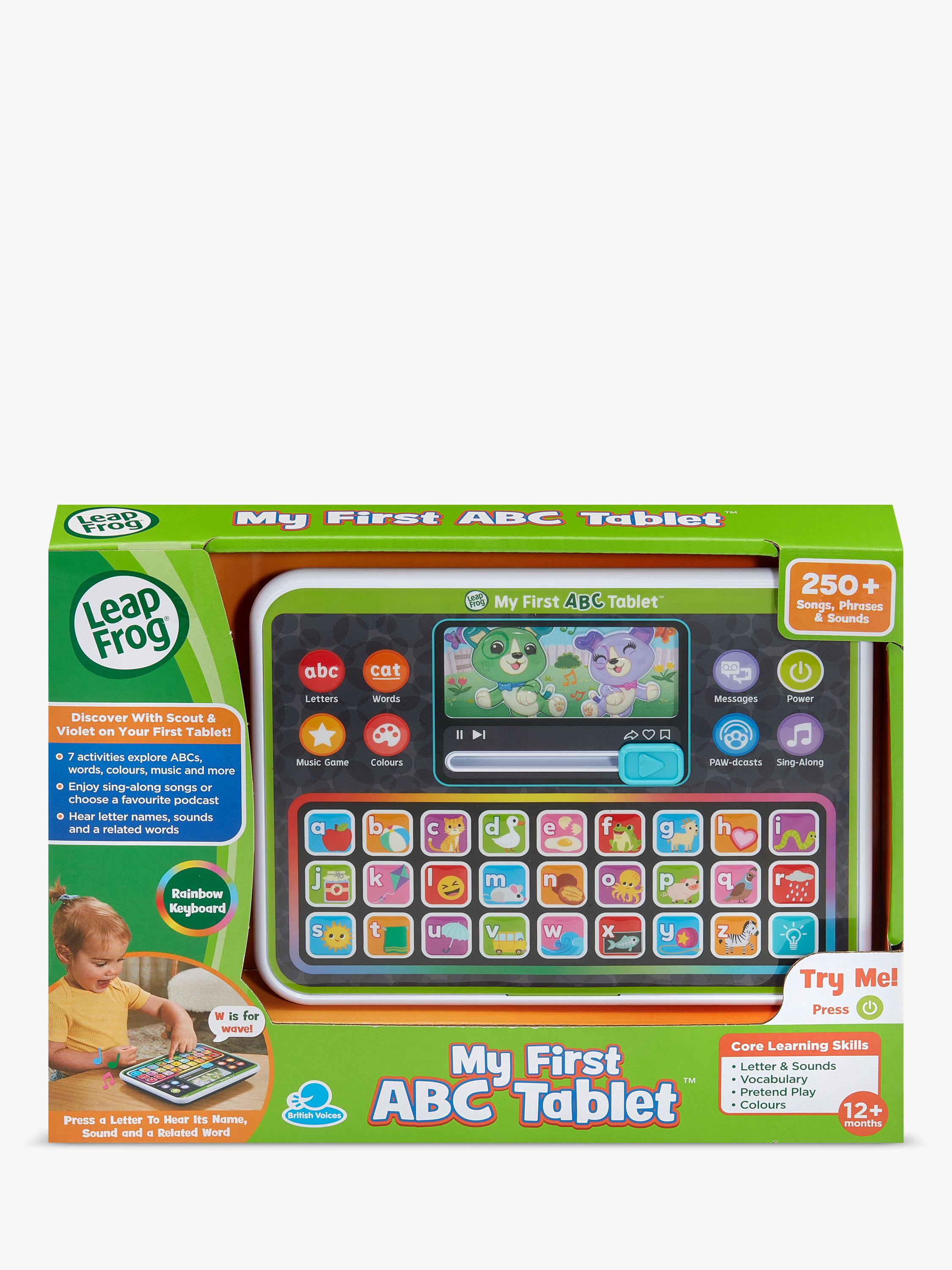 LeapFrog ABC Tablet baby activity toy, imported from the UK
