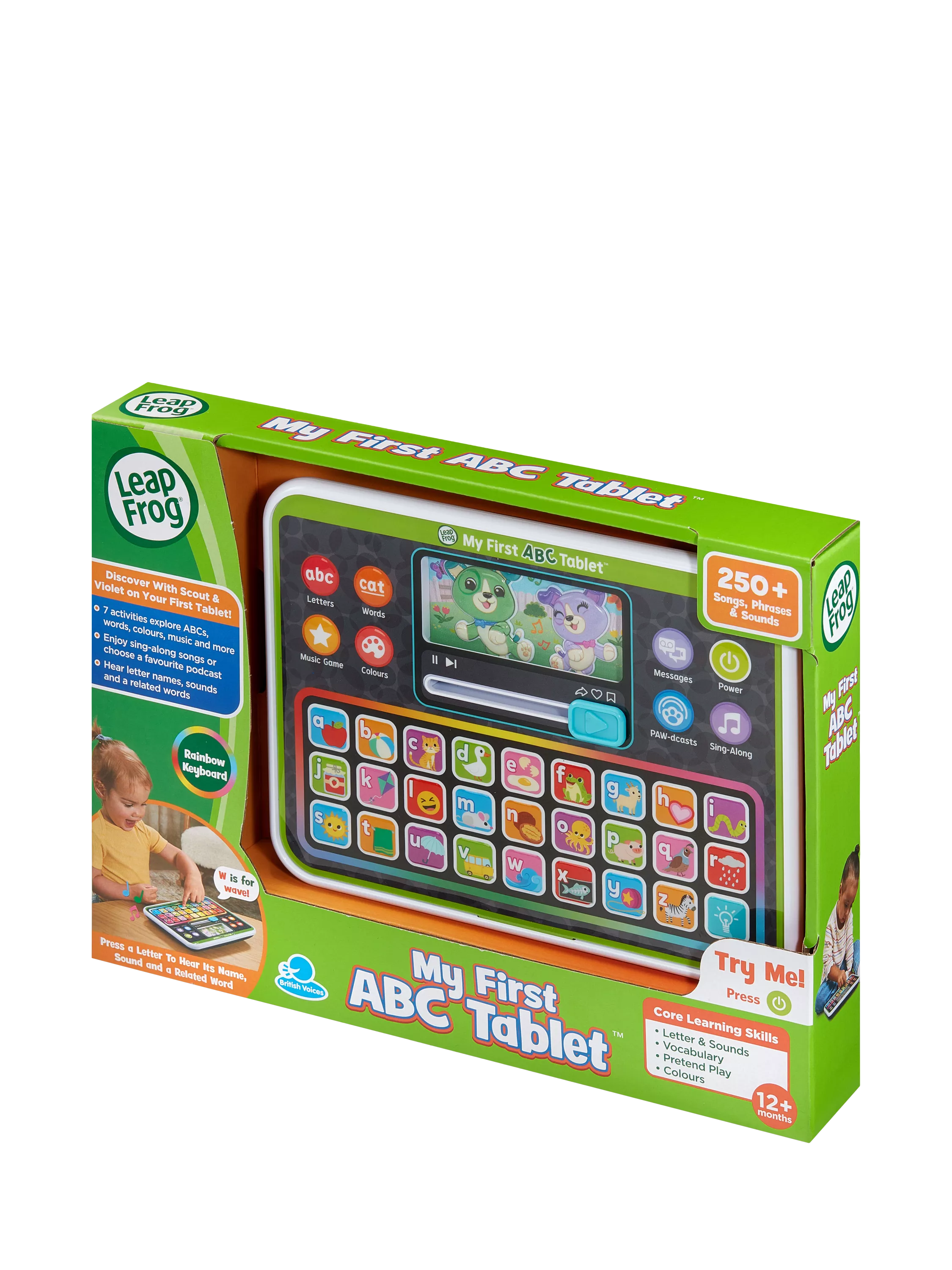 LeapFrog ABC Tablet baby activity toy, imported from the UK