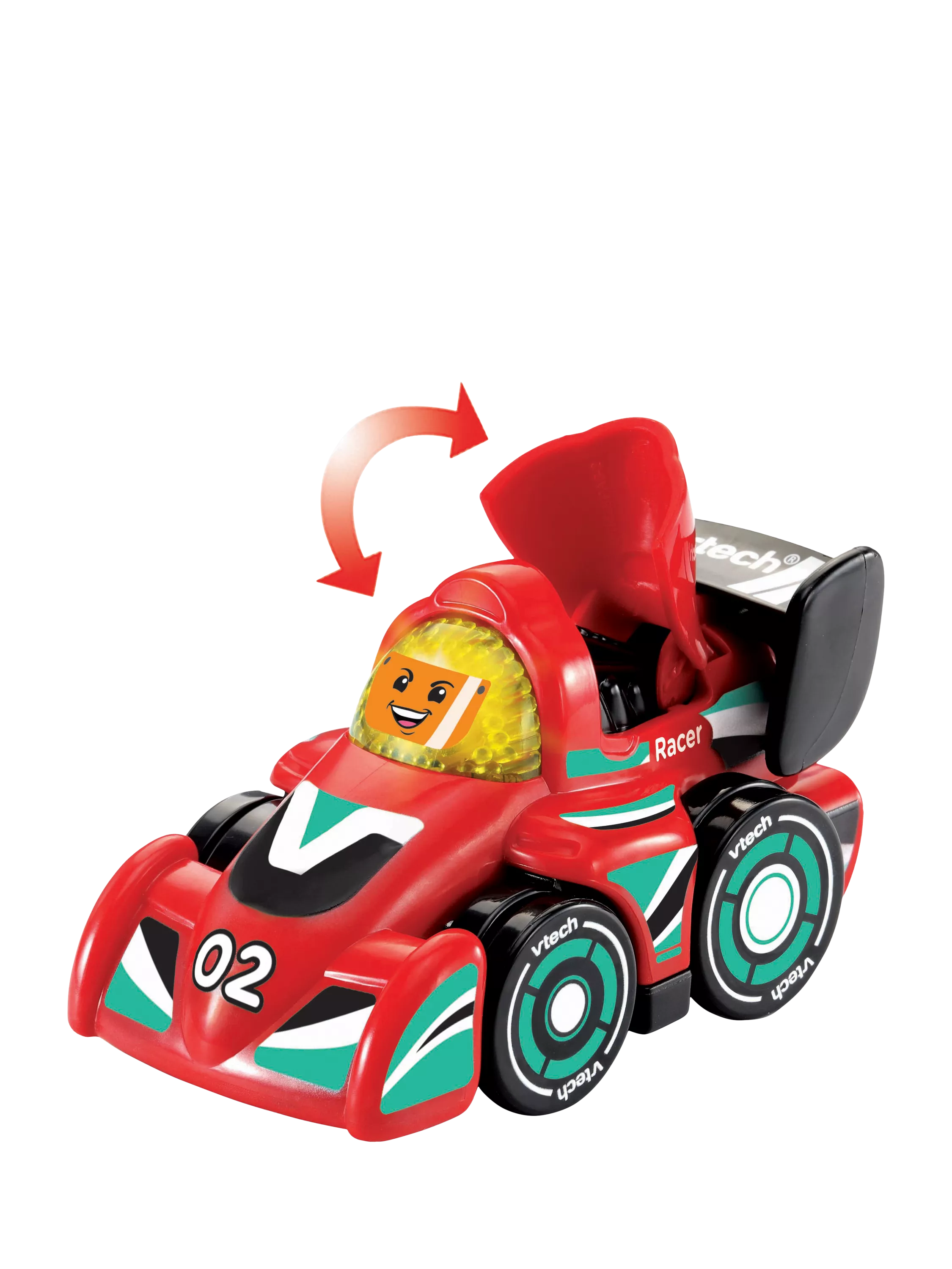 VTech Toot-Toot Drivers V Racer interactive toy car, imported from the UK