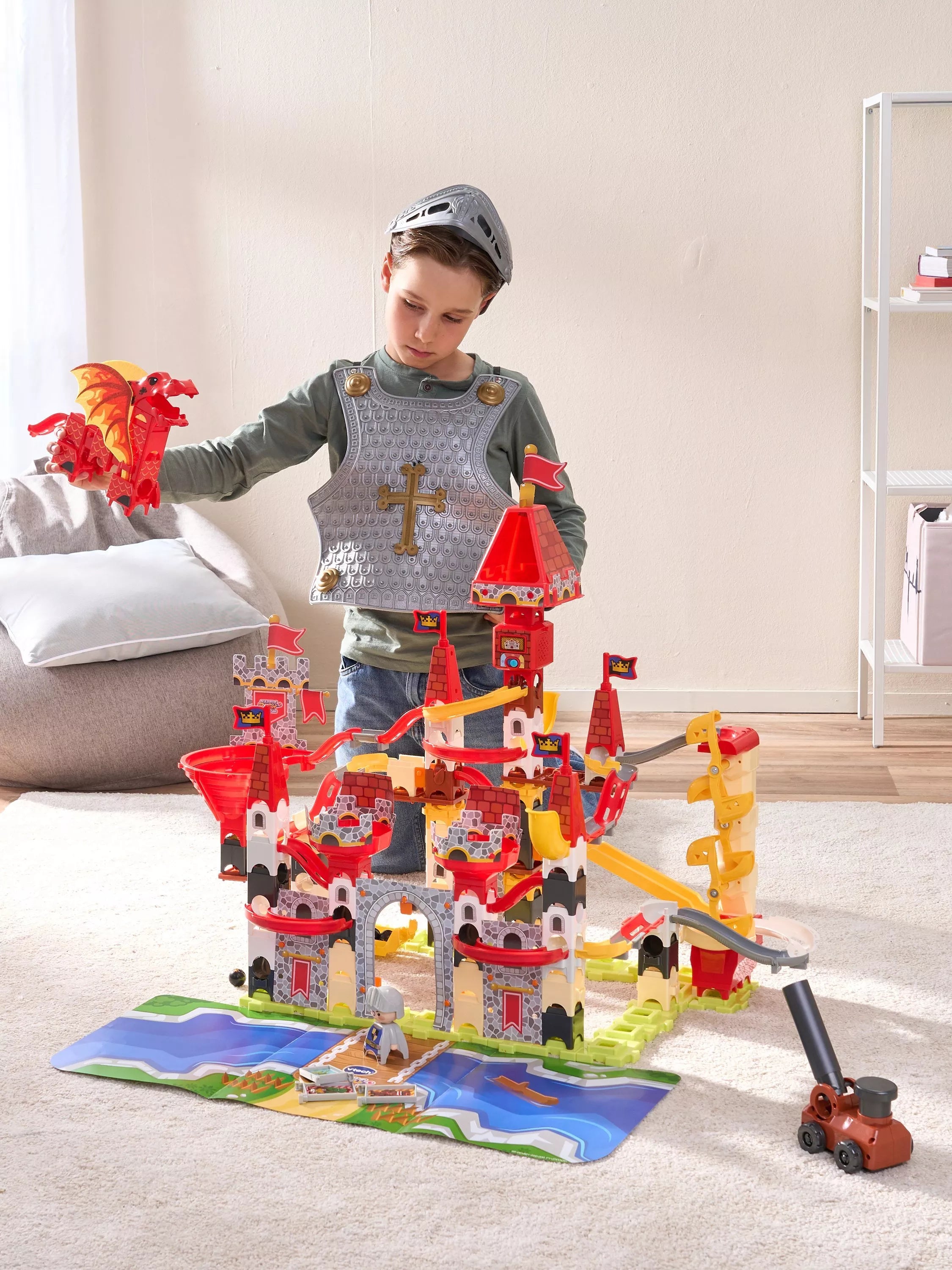 VTech Marble Rush Dragon Castle toy, imported from the UK