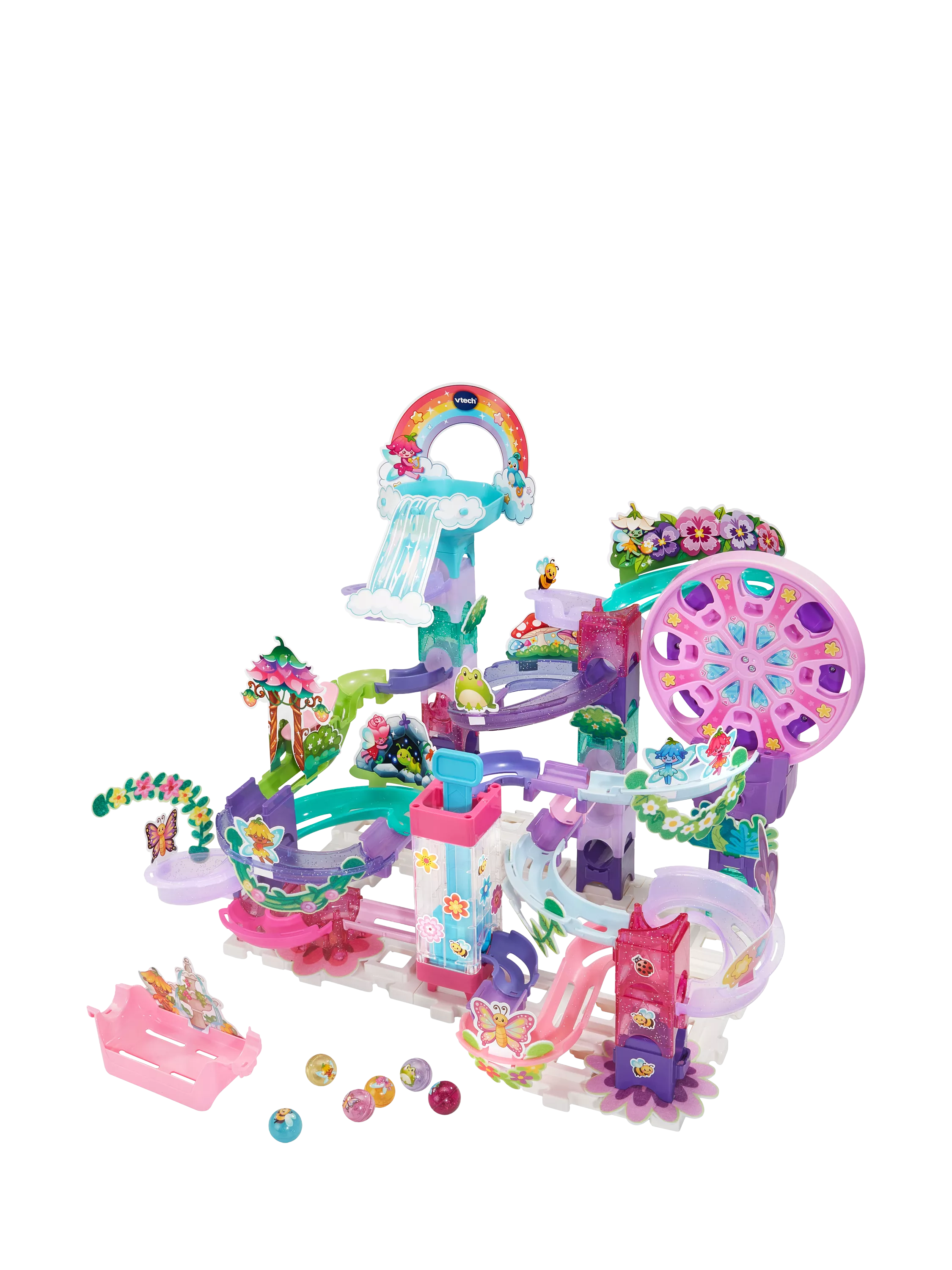 VTech Marble Rush Petal Power marble run with motorised flower, UK version