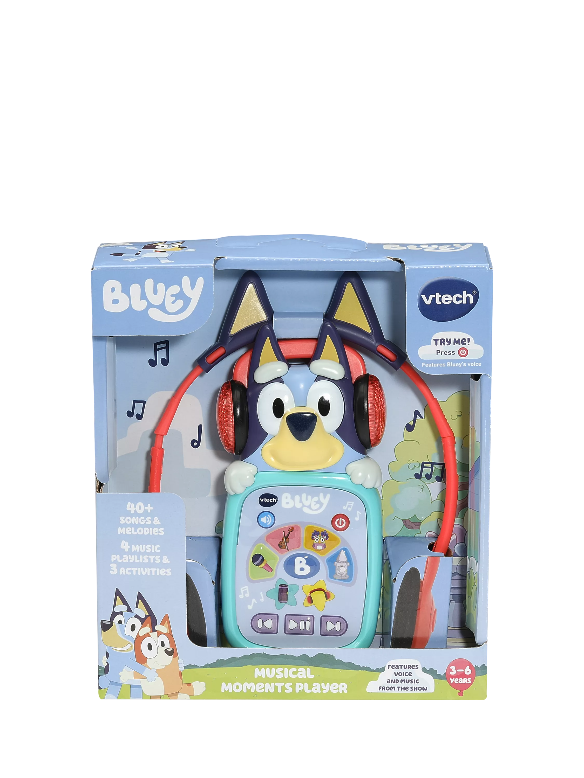 VTech Bluey Musical Moments Player interactive toy (British brand)