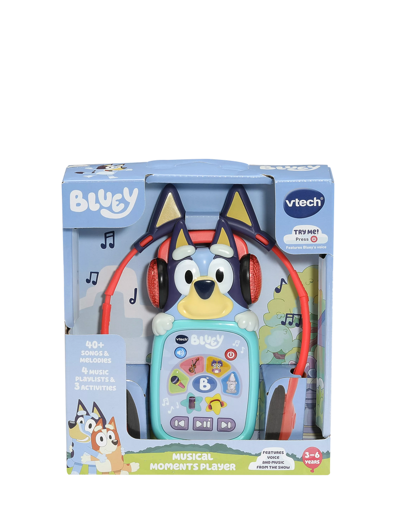 VTech Bluey Musical Moments Player interactive toy (British brand)