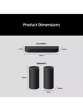 Sony HT-A8 soundbar with 360 Spatial Sound, imported from the UK