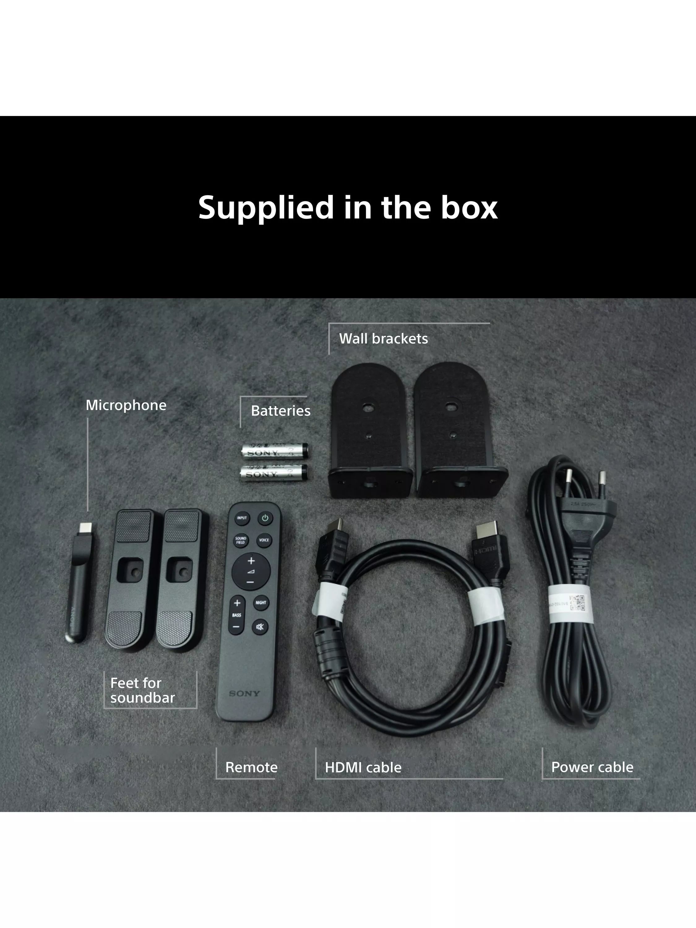 Sony HT-A8 soundbar with 360 Spatial Sound, imported from the UK